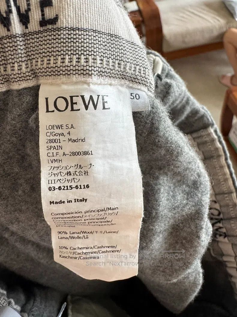 Loewe Loewe Drawstring elastic sweatpants Size US 34 / EU 50 - 4 Thumbnail