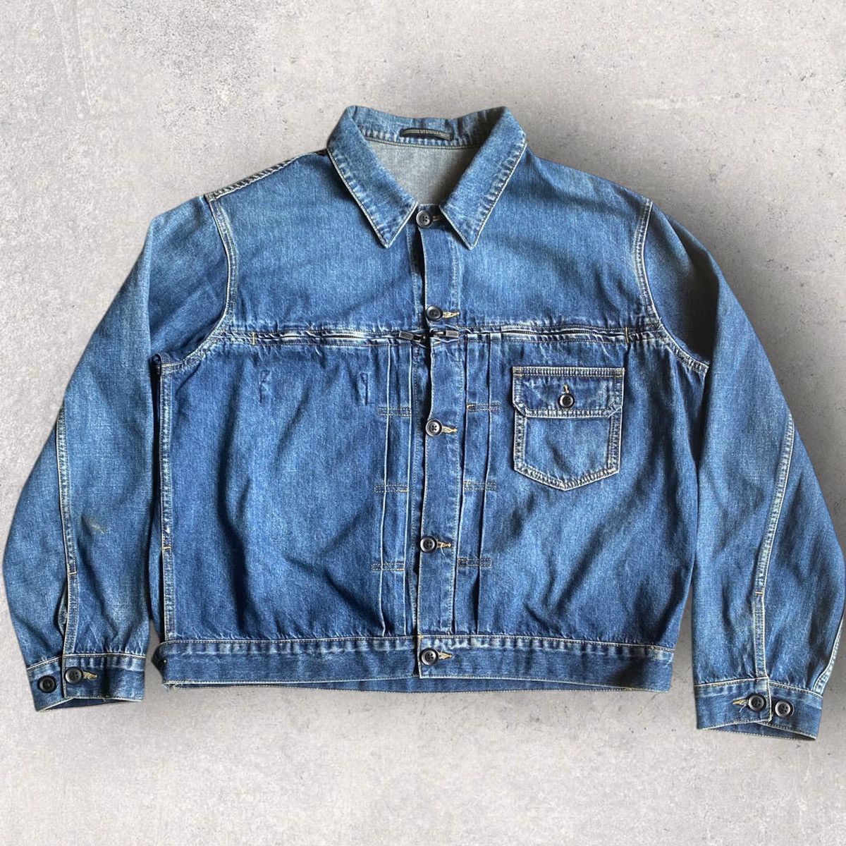 Yohji Yamamoto SS21 Zip Denim Jacket Size US M / EU 48-50 / 2 - 2 Thumbnail