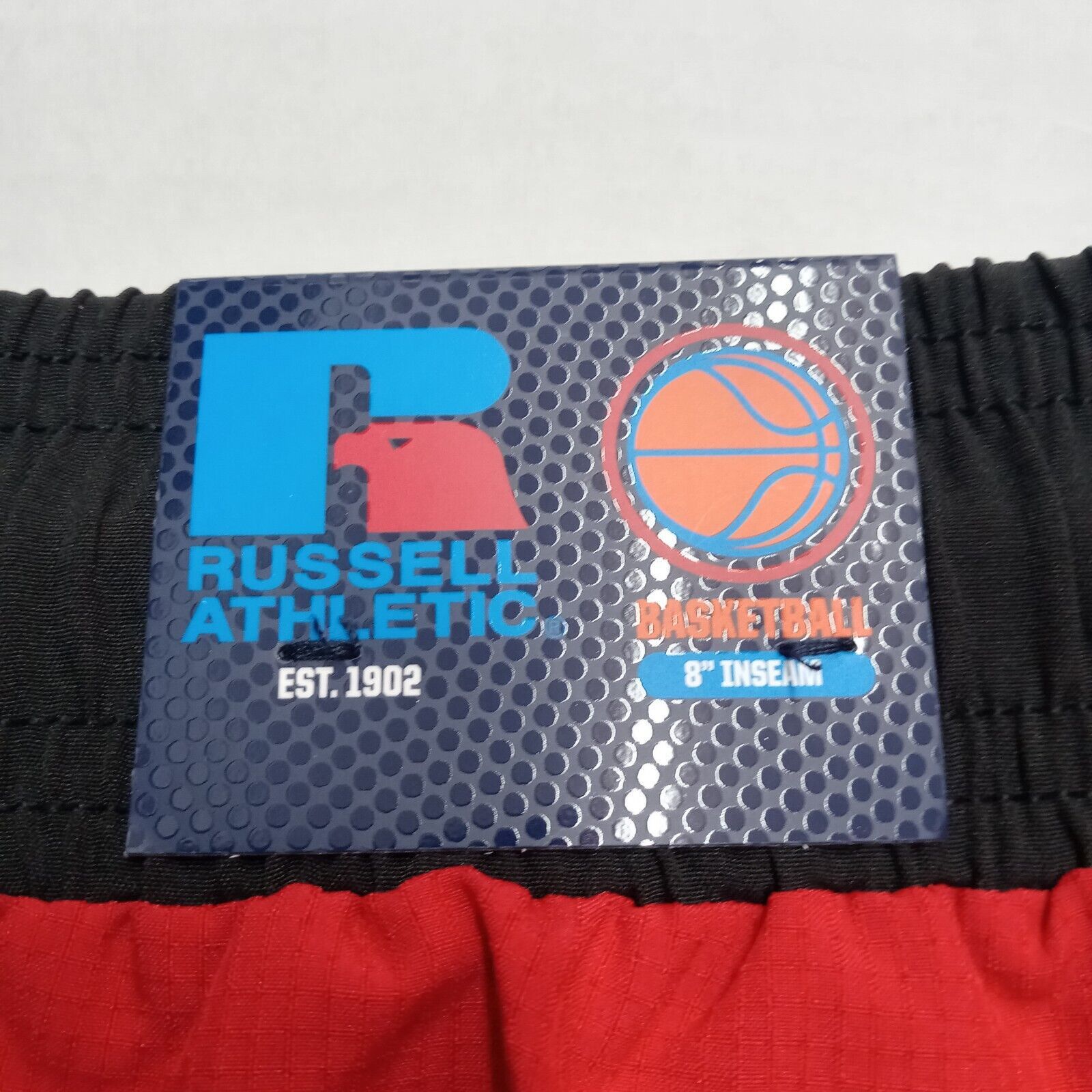 Russell Athletic Russell Basketball Shorts Mens L Red Dri Power 4 Way Stretch Size US 32 / EU 48 - 8 Thumbnail
