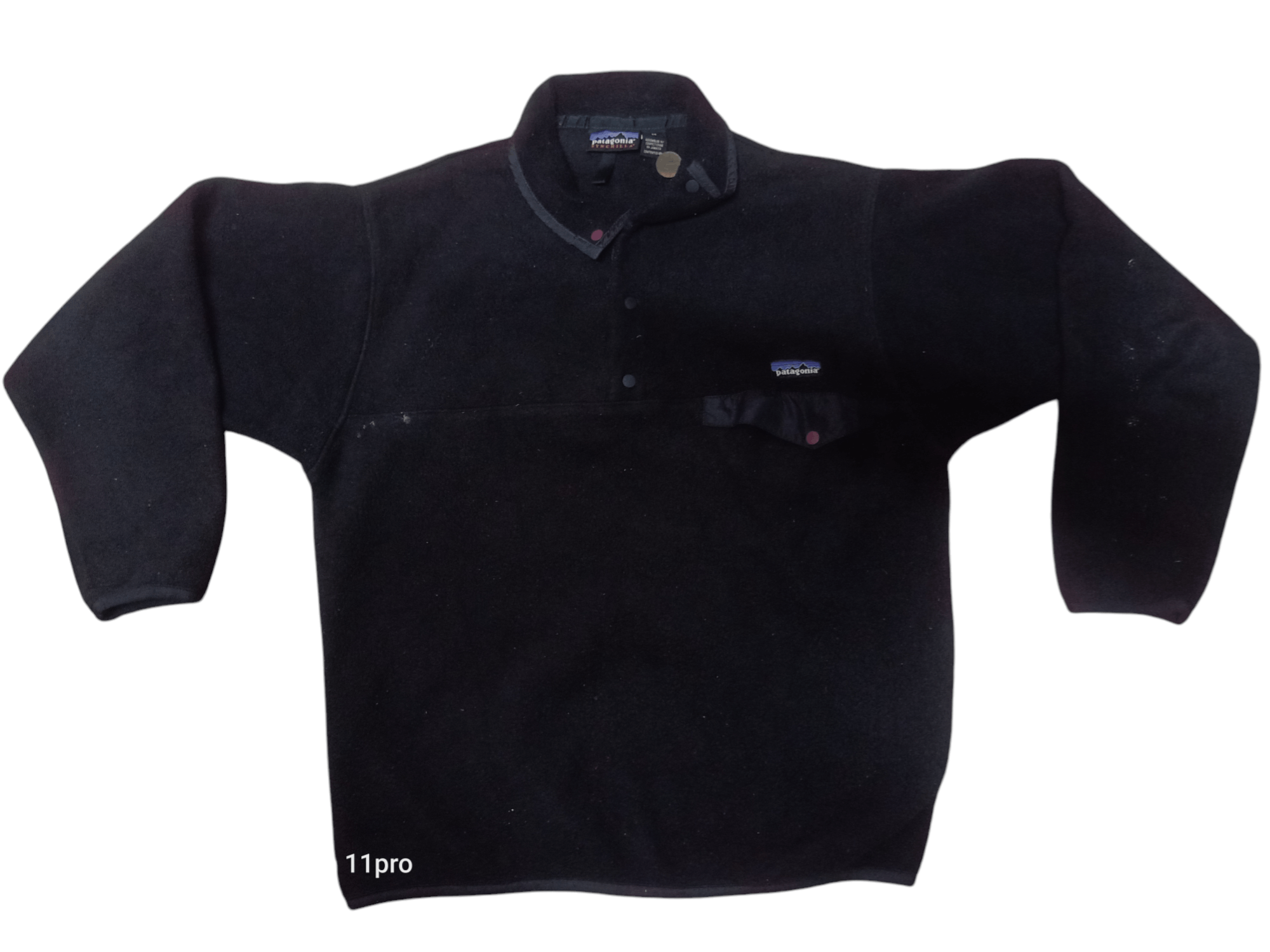 Patagonia × Vintage 90s Patagonia Vintage Fleece Synchilla Pollar Coller Size US M / EU 48-50 / 2 - 9 Thumbnail