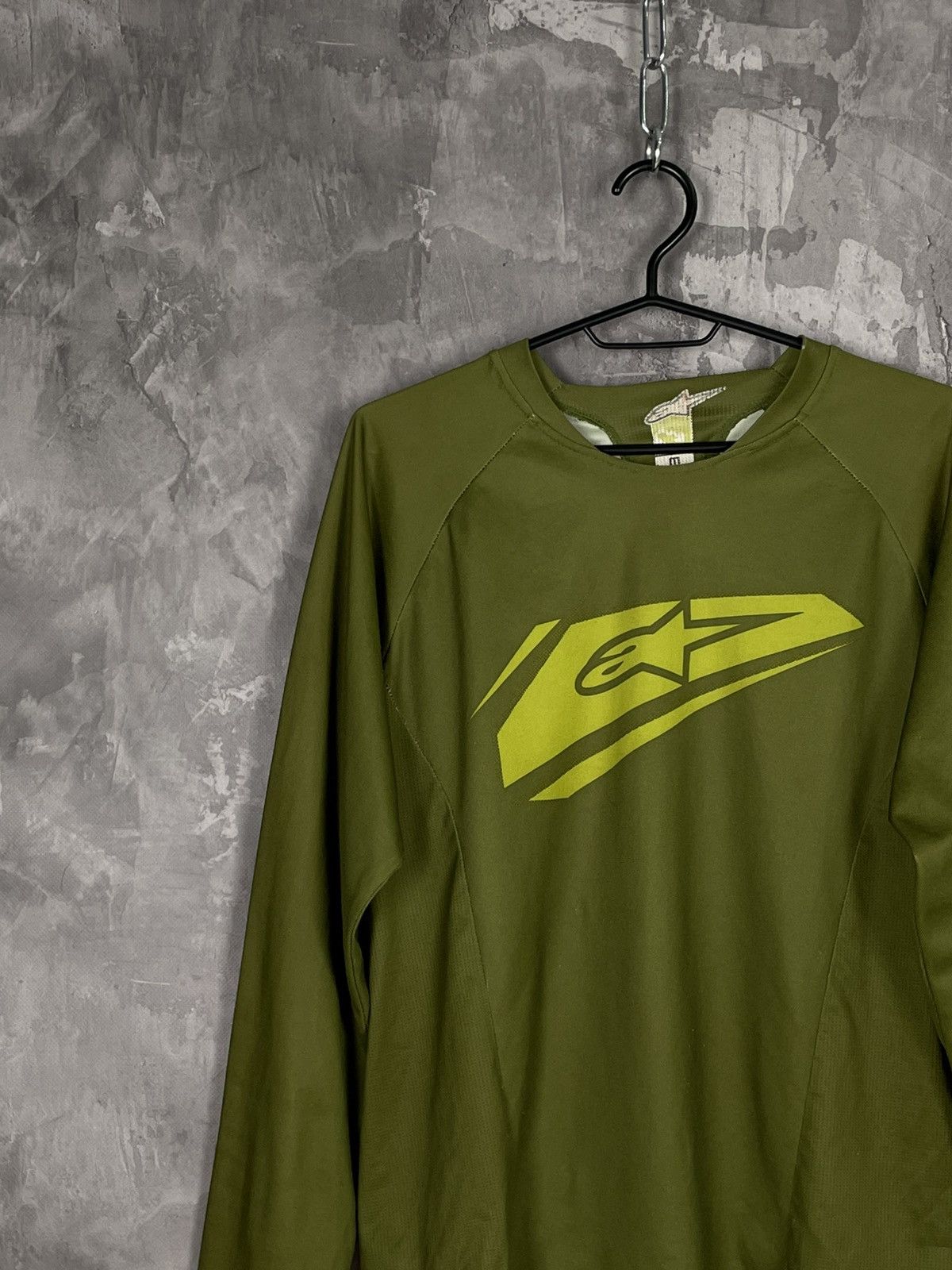 Vintage Rare Alpinestar Racing Vintage Y2K Longsleeve 💣 Size US M / EU 48-50 / 2 - 3 Thumbnail