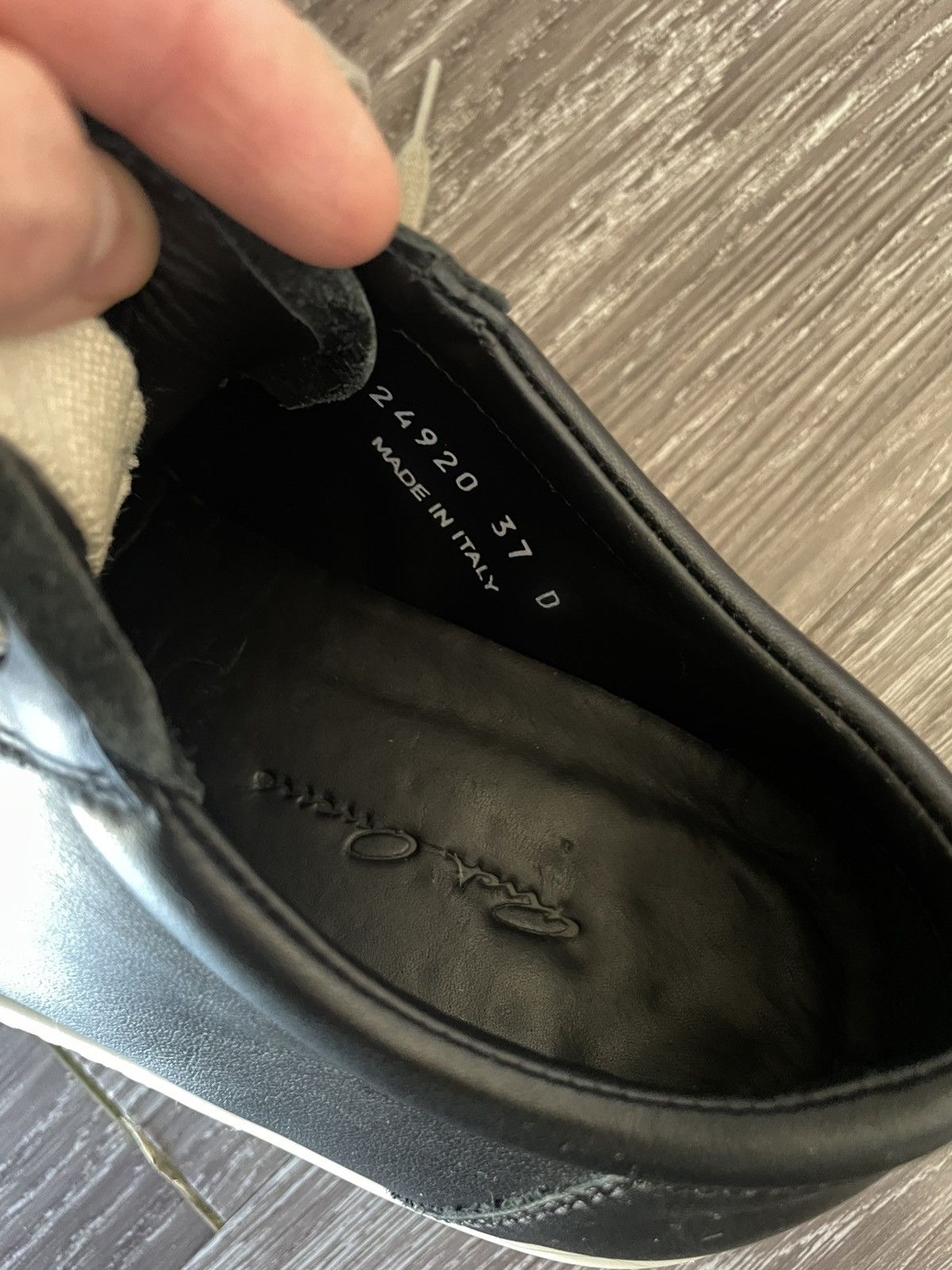 Rick Owens Black Vintage Low-top Rick Owens sneakers Size US 6.5 / IT 36.5 - 5 Thumbnail