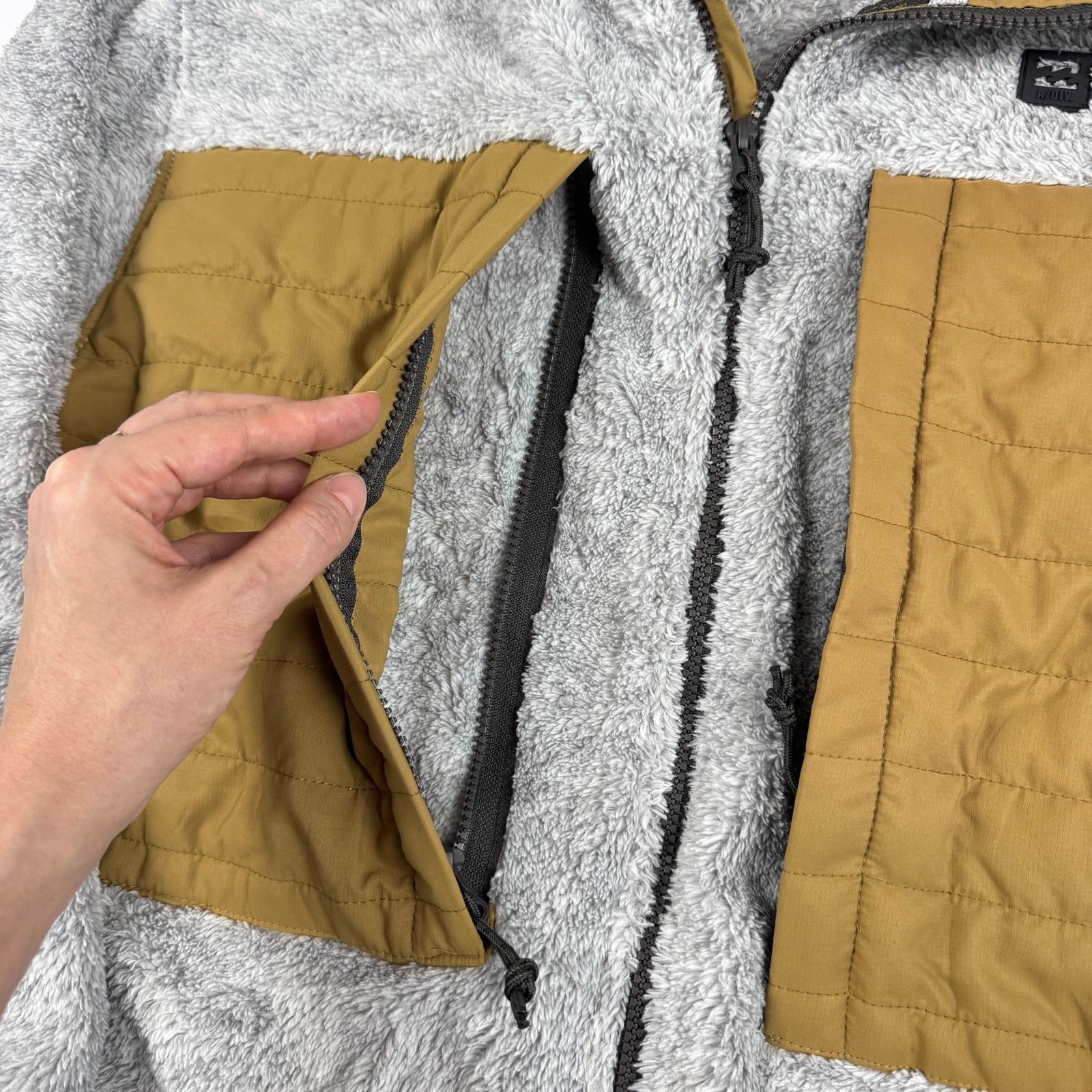 Billabong Billabong Sherpa Fleece Colorblock Gorpcore Jacket XXL Size US XXL / EU 58 / 5 - 11 Thumbnail