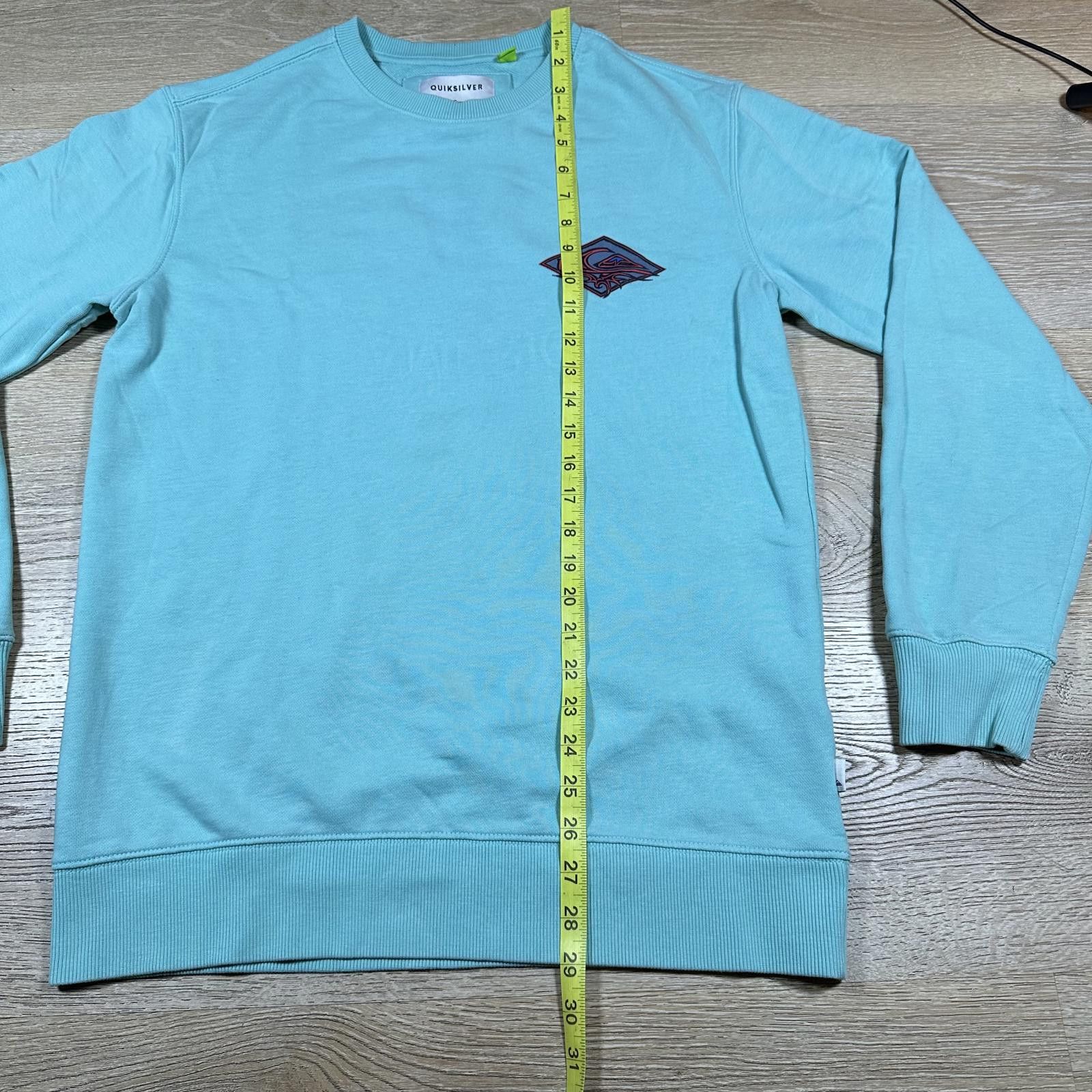 Quiksilver Quiksilver Men's Sweatshirt S Blue Casual Pullover Size US S / EU 44-46 / 1 - 11 Thumbnail