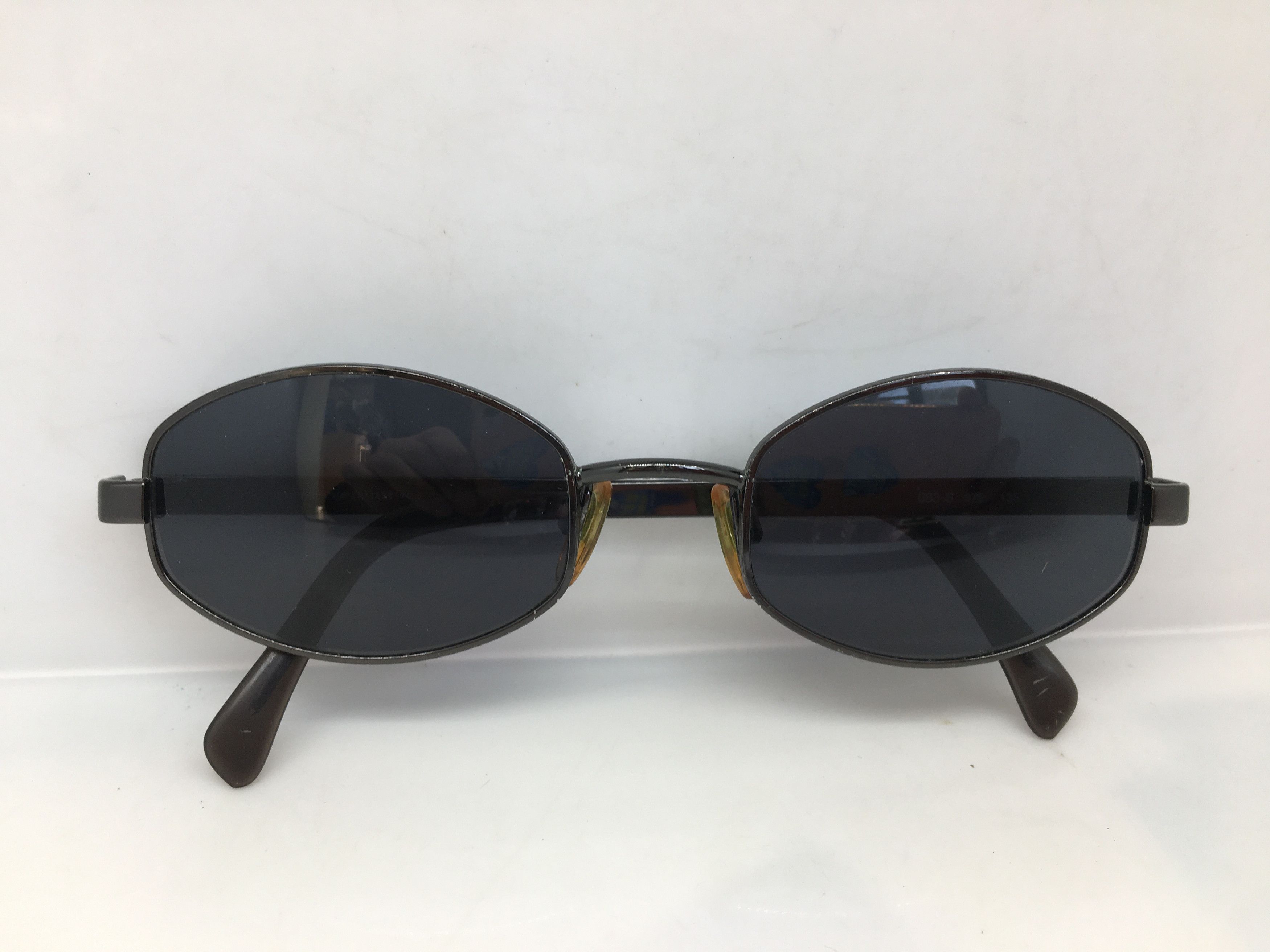 Emporio Armani Vintage Emporio Armani 063-S Sunglasses Frame Italy Size ONE SIZE - 6 Thumbnail