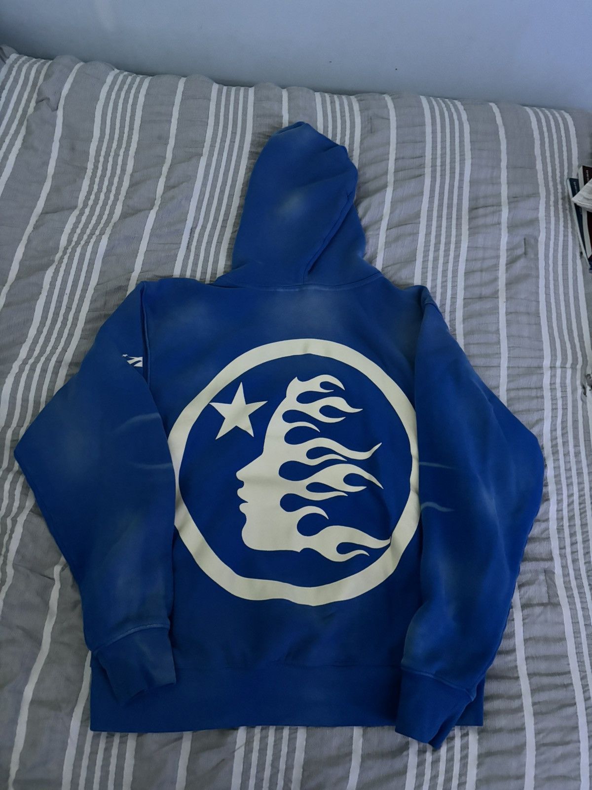 HELLSTAR No guts no glory Blue Hellstar hoodie Size US S / EU 44-46 / 1 - 5 Thumbnail