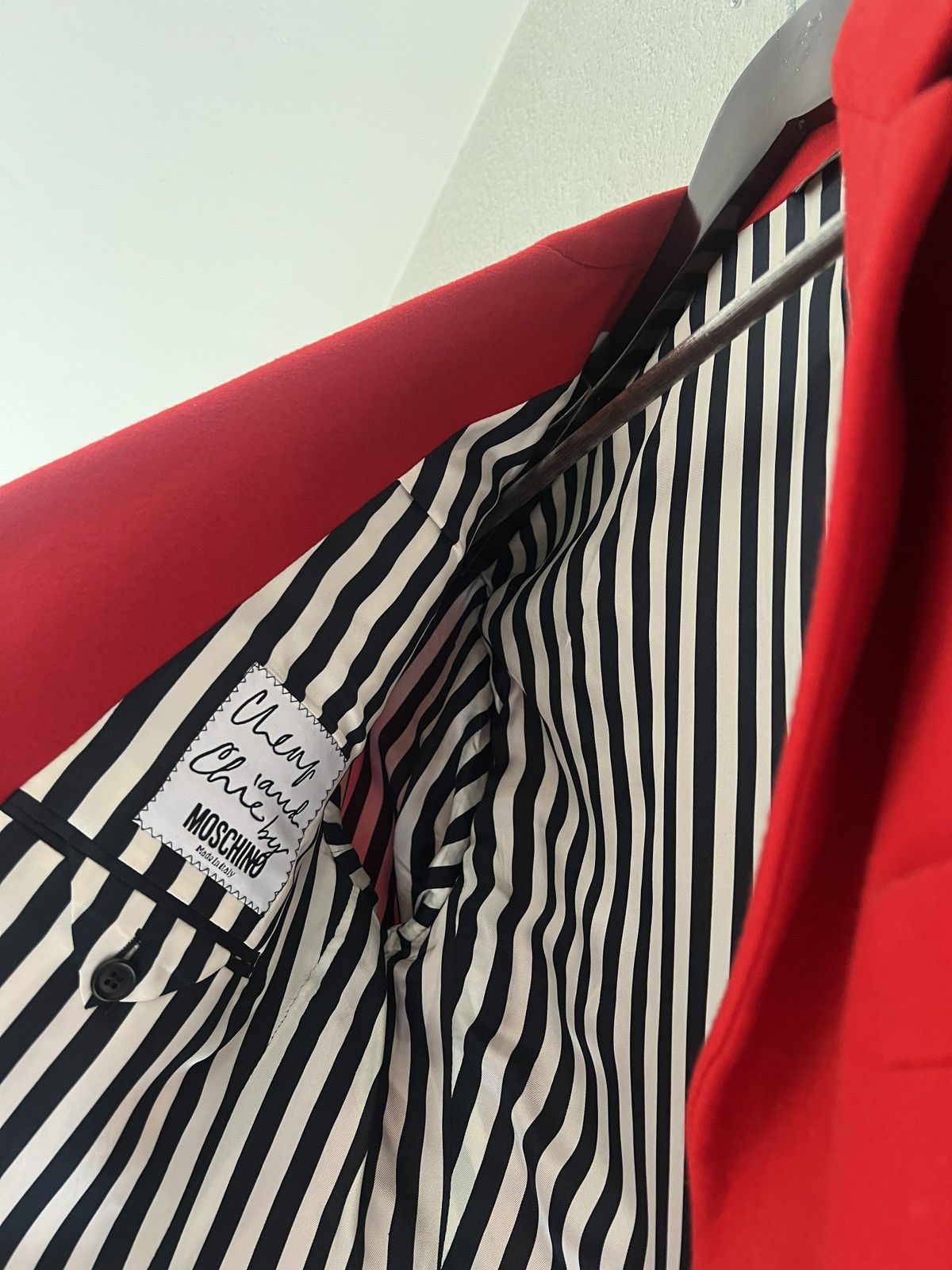 Moschino Moschino "Cheap and Chic" Wool Blazer - Made in Italy - NWT Size 40R - 10 Thumbnail