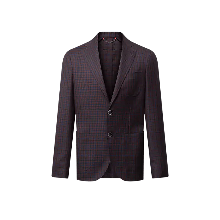 Louis Vuitton Napolitana Single-Breasted Jacket - 46 XS Size 46S - 1 Thumbnail