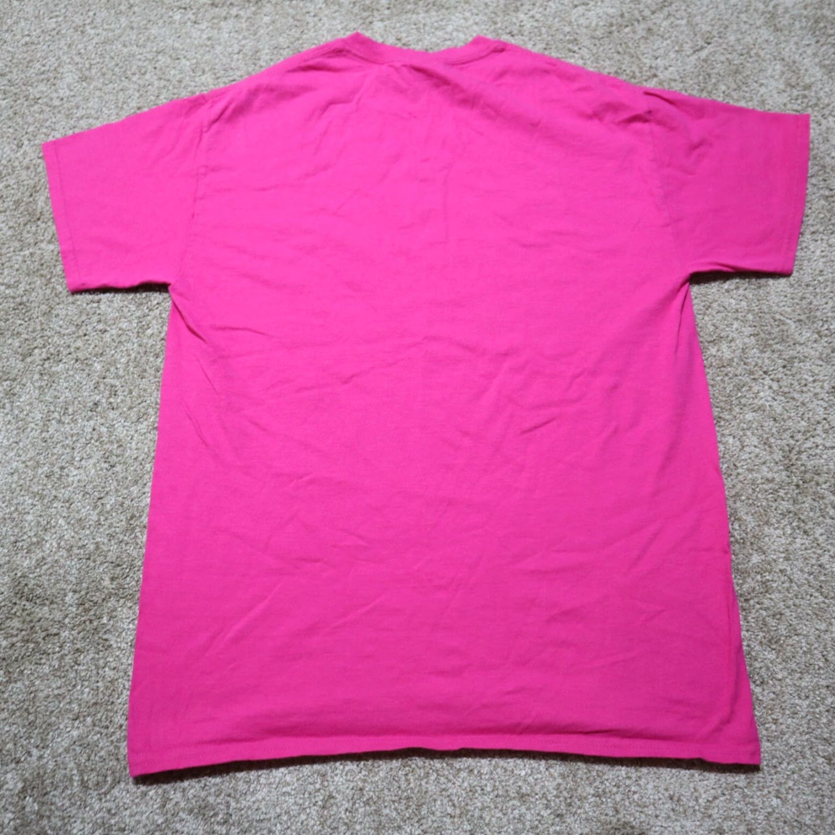 Fruit Of The Loom Saved with Amazing Grace Faith Tee T-Shirt Adult Medium Pink Nike? Wait No. Size US M / EU 48-50 / 2 - 7 Thumbnail