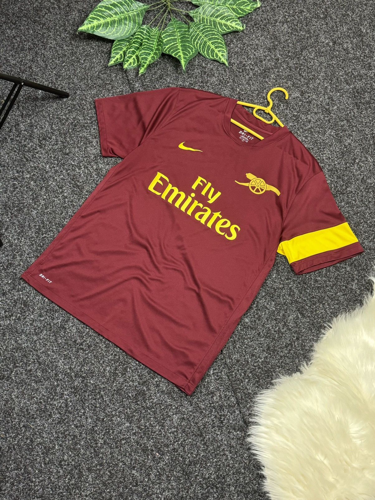 Nike × Vintage NIKE ARSENAL SOCCER JERSEY 2010 2011 VINTAGE TEE Y2K DRILL Size US XL / EU 56 / 4 - 1 Thumbnail