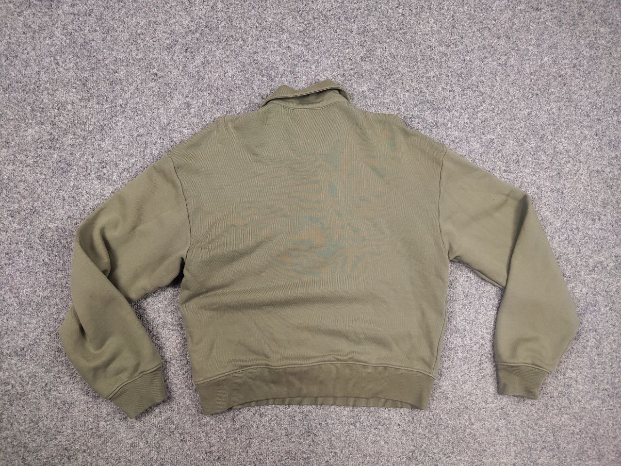 Lacoste Lacoste Kadın Relaxed Fit Polo Yaka Haki Sweatshirt Size S / US 4 / IT 40 - 10 Thumbnail