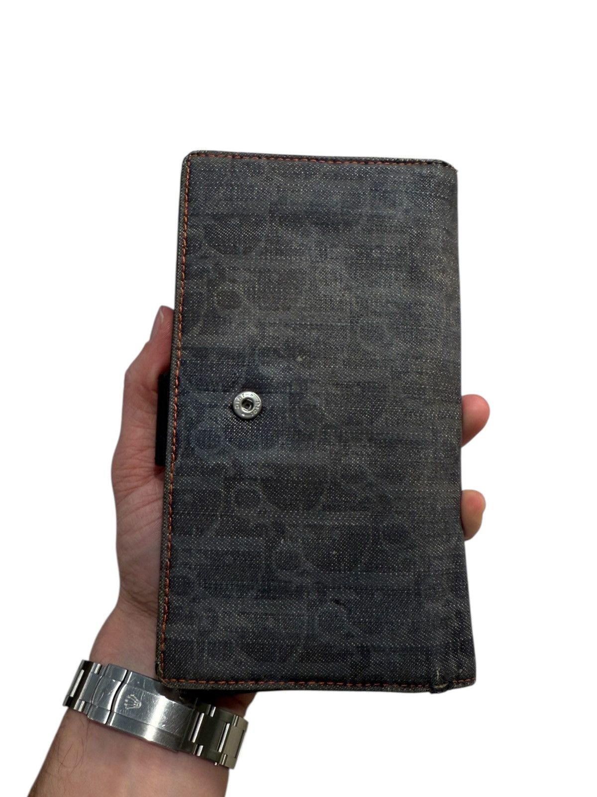 Dior Dior denim saddle wallet Size ONE SIZE - 3 Thumbnail