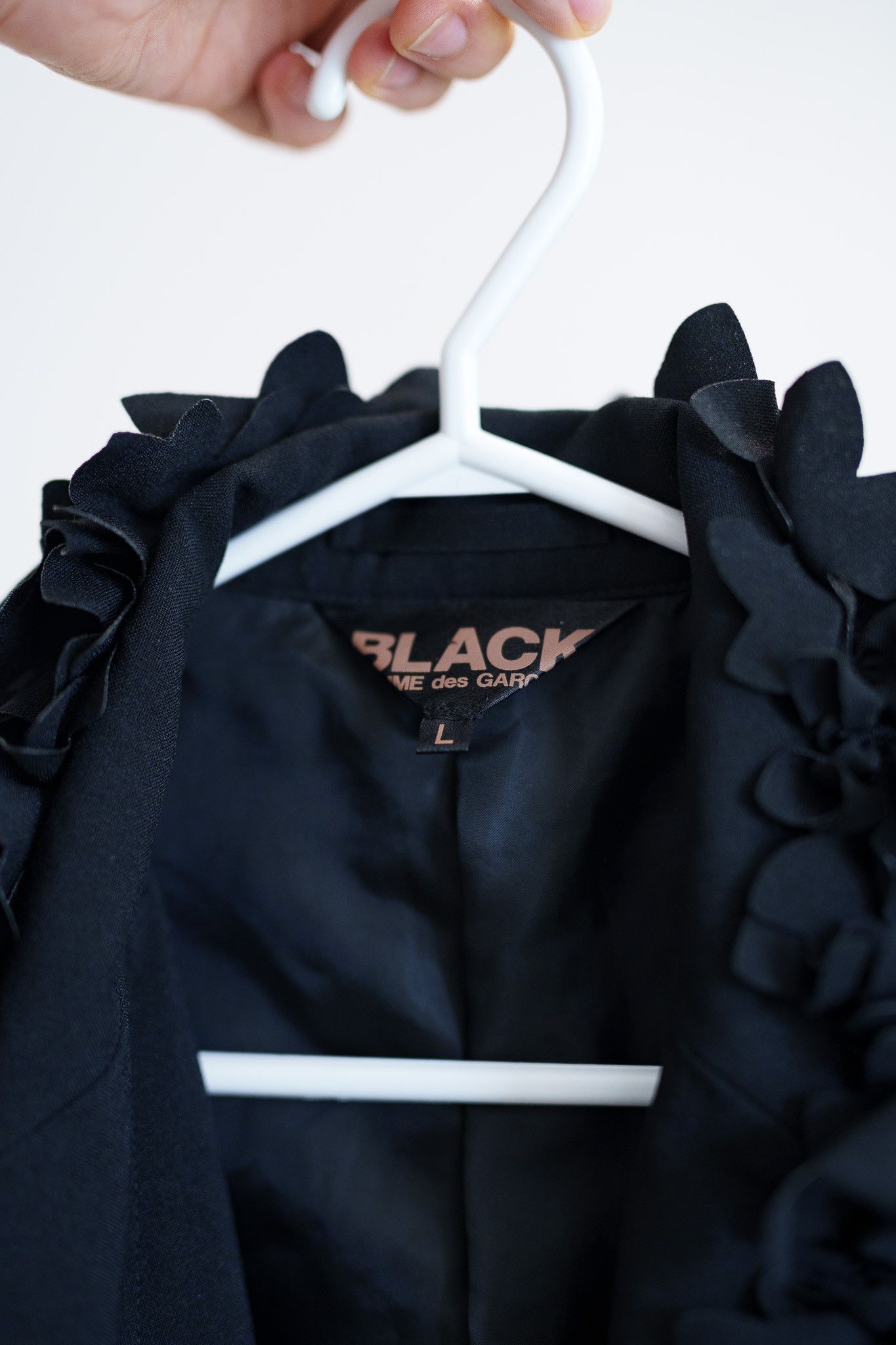 Comme des Garcons Comme des Garcons BLACK Floral Blazer Size US L / EU 52-54 / 3 - 3 Thumbnail