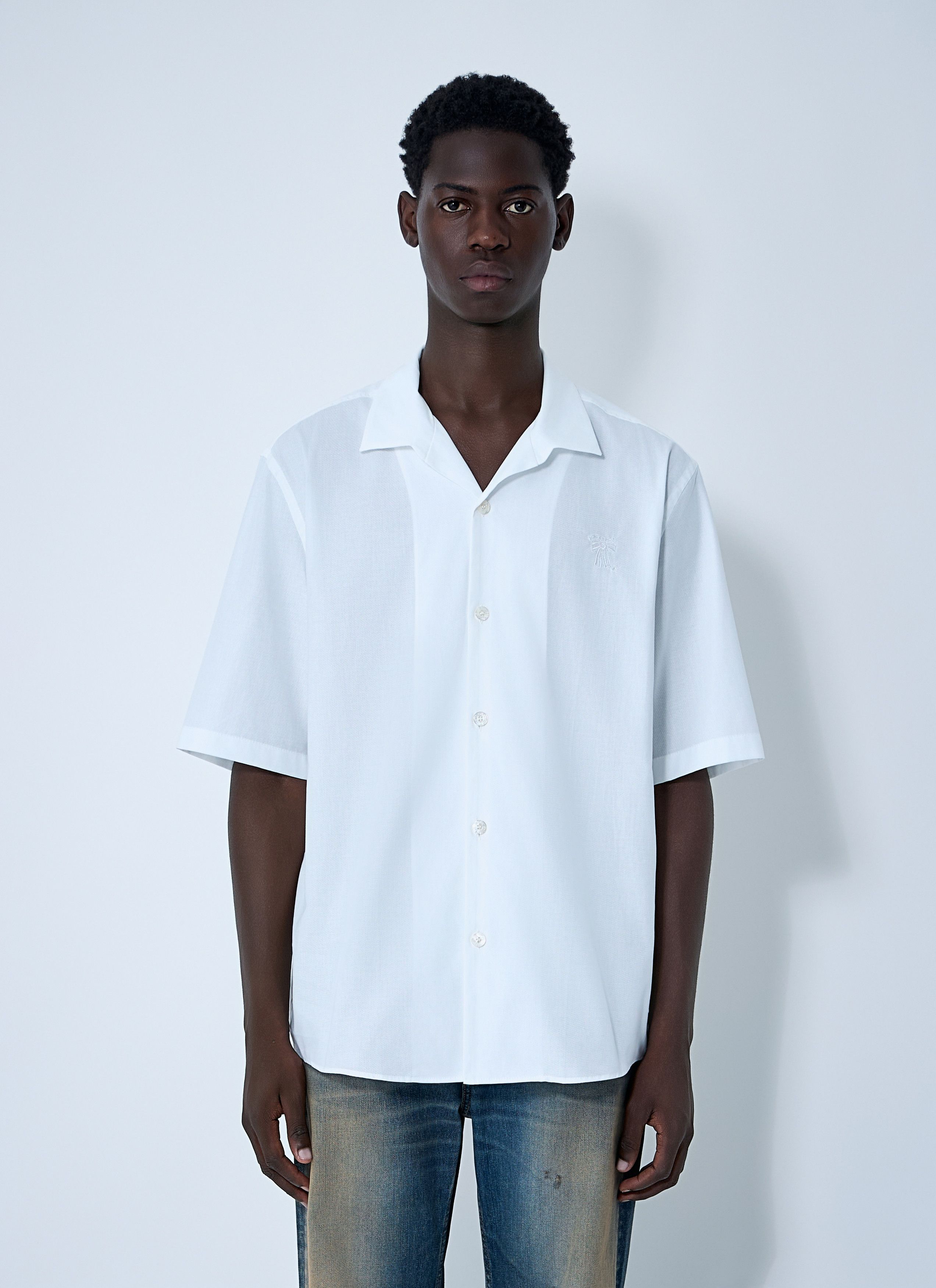 Acne Studios Logo Embroidery Shirt Size US S / EU 44-46 / 1 - 1 Thumbnail