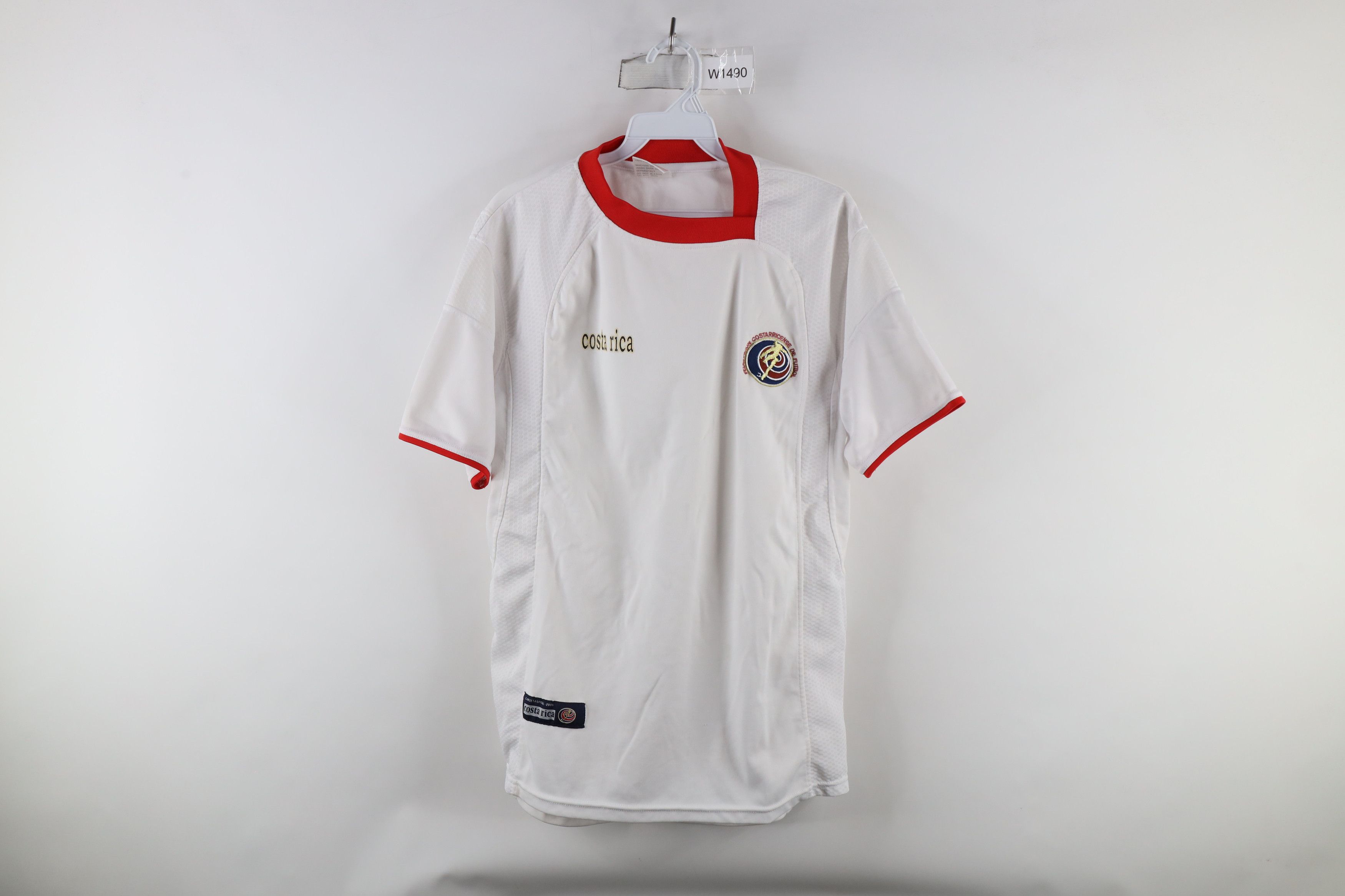 Vintage Vintage Y2K 2006 Out Costa Rica Soccer Futbol Jersey White Size US M / EU 48-50 / 2 - 1 Thumbnail