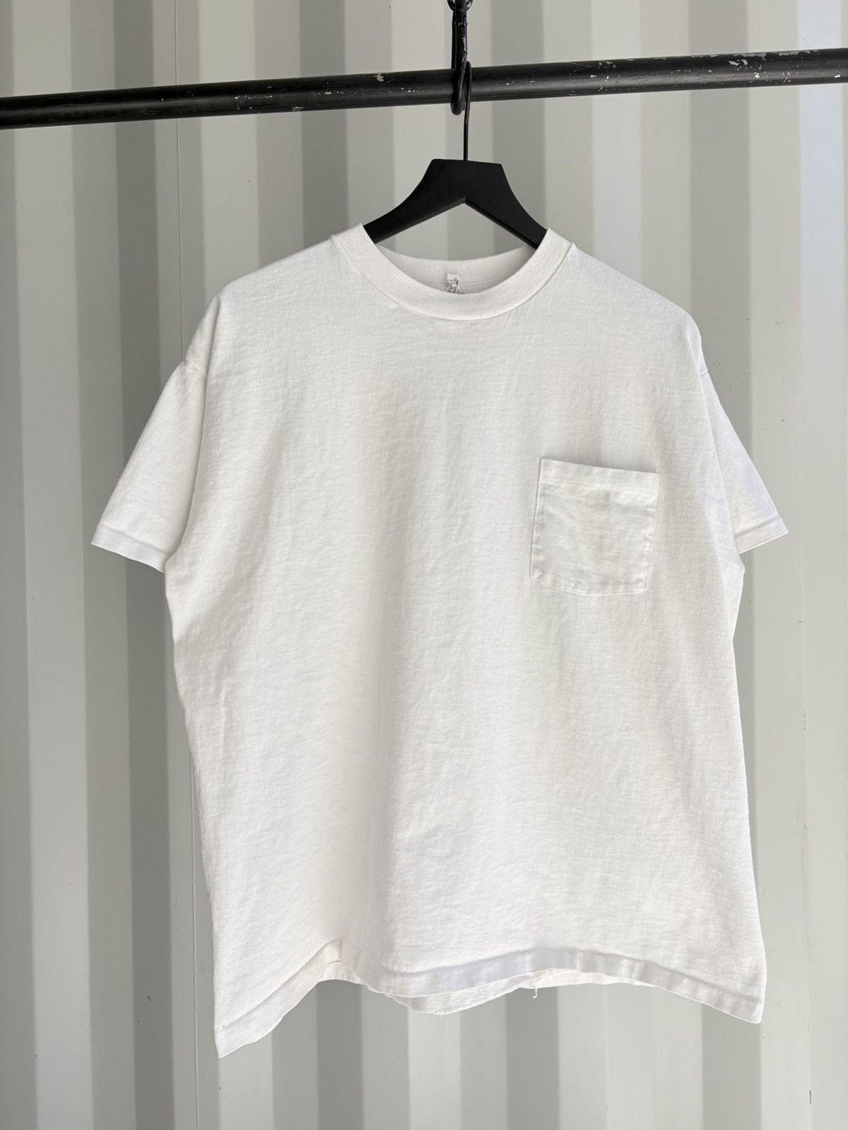 Vintage Blank Shirt Faded Tee Boxy Distressed Grunge Band