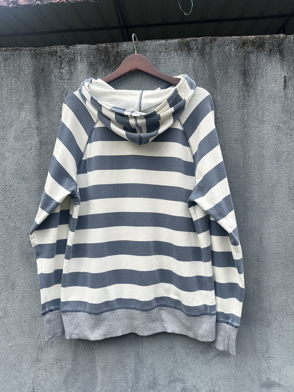 Quiksilver 👹Quicksilver Striped Baggy Hoodie Size US XL / EU 56 / 4 - 6 Thumbnail