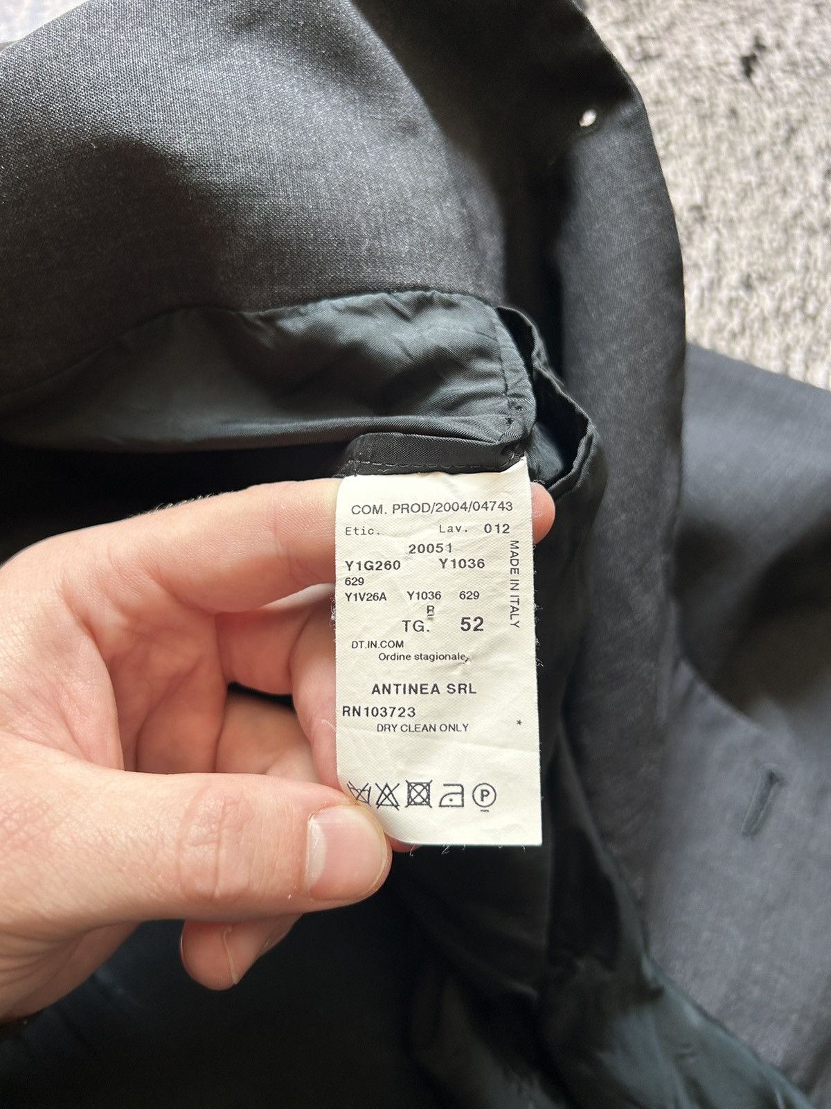 Emporio Armani Vintage Emporio Armani blazer made in italy Size 52R - 12 Thumbnail
