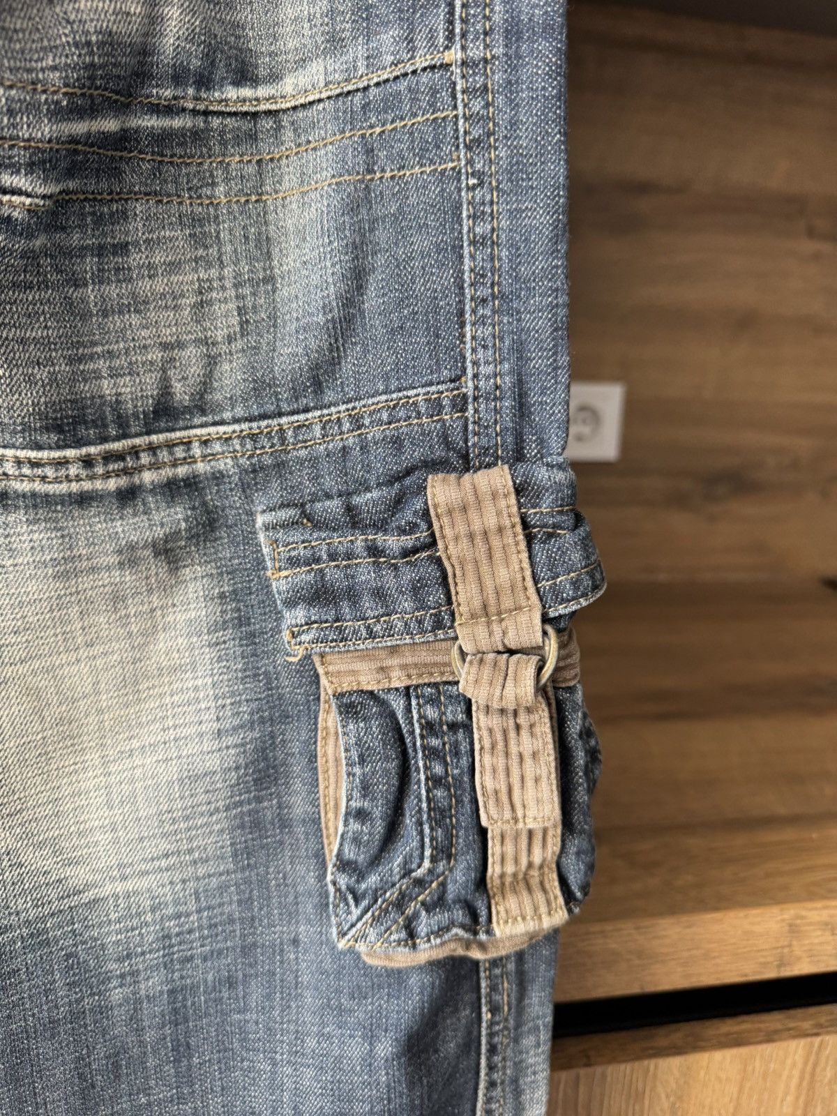 Vintage Prodigy vintage cargo pants jeans multi pocket skate rare Size US 28 / EU 44 - 5 Thumbnail