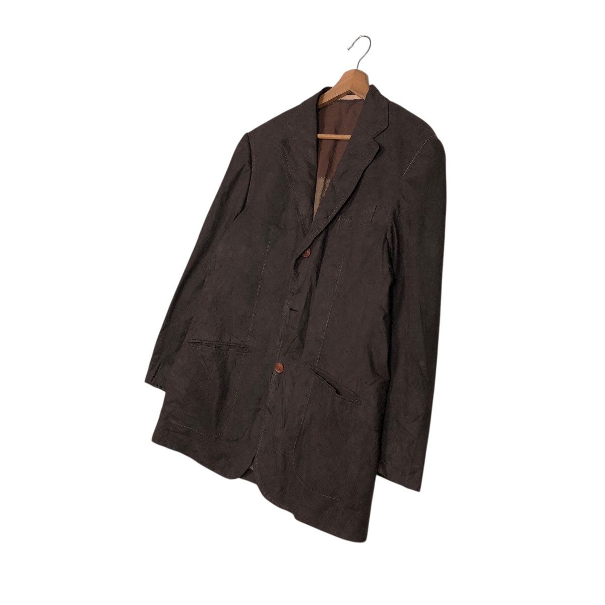 Lanvin 📌Rich Brown Vintage Chore Jacket Lanvin Collection Size US M / EU 48-50 / 2 - 3 Thumbnail