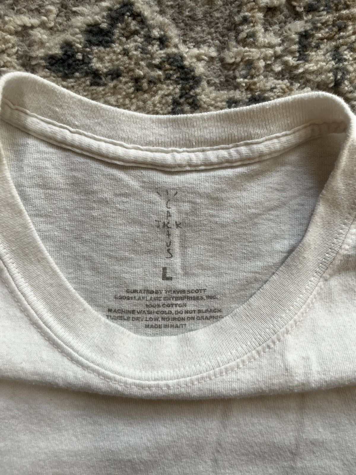 Travis Scott Cactus Jack Crossover Tee Size US L / EU 52-54 / 3 - 3 Thumbnail