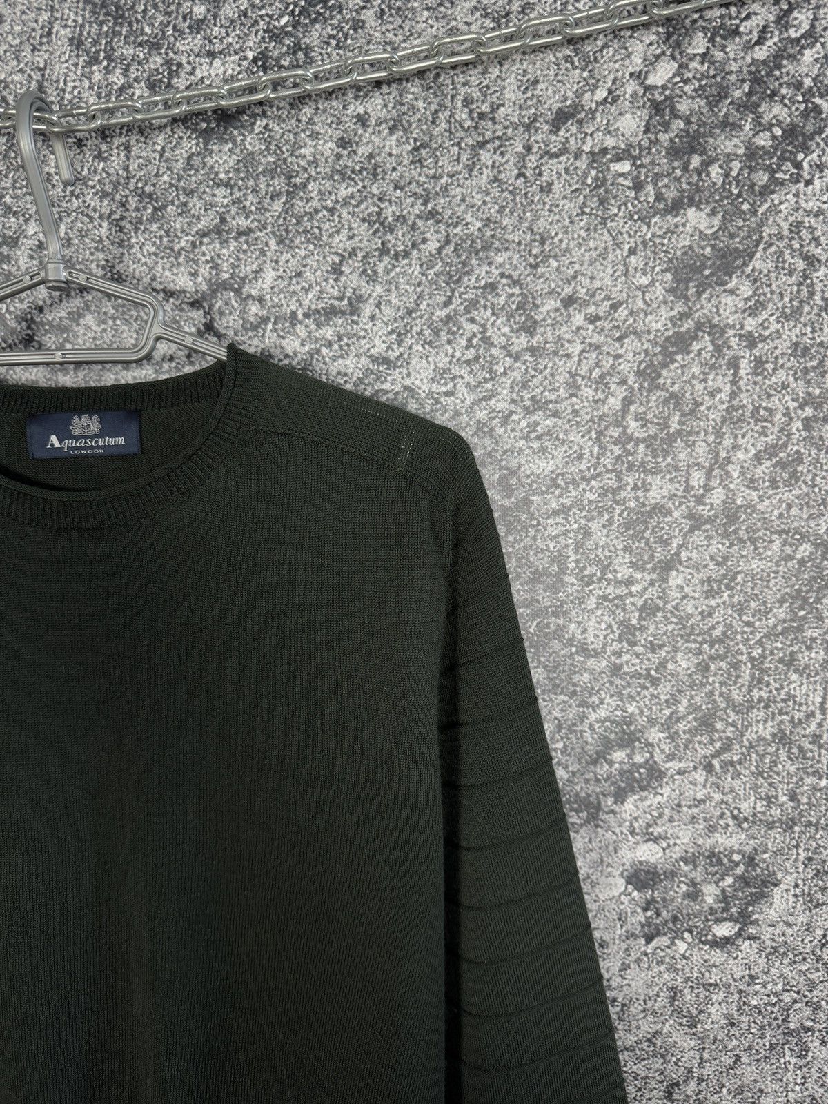 Aquascutum Aquascutum Pullover Sweater Merino Wool Made in Italy Size L Size US L / EU 52-54 / 3 - 2 Thumbnail