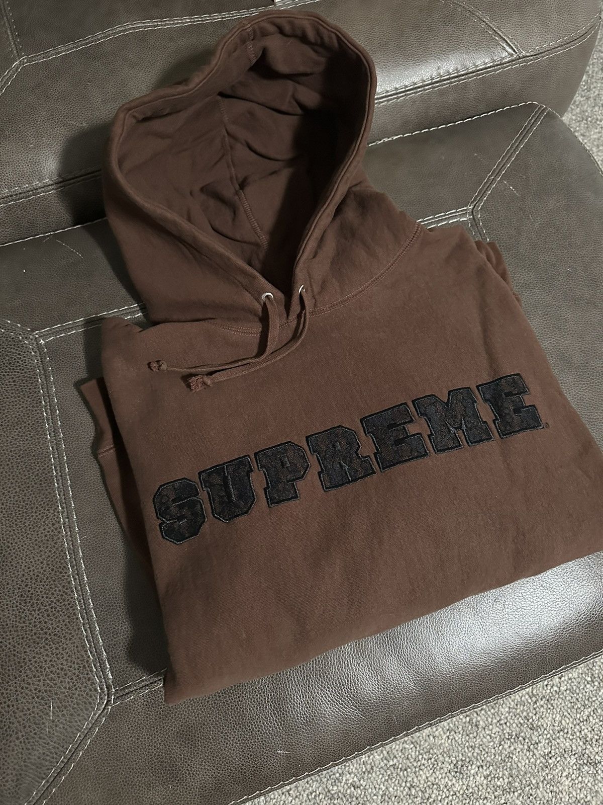 Supreme Lace Hooded Sweatshirt M