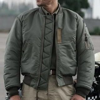 Japanese Brand Vintage Army Air Force Distressed Bomber Fly Jacket Size US L / EU 52-54 / 3 - 1 Thumbnail
