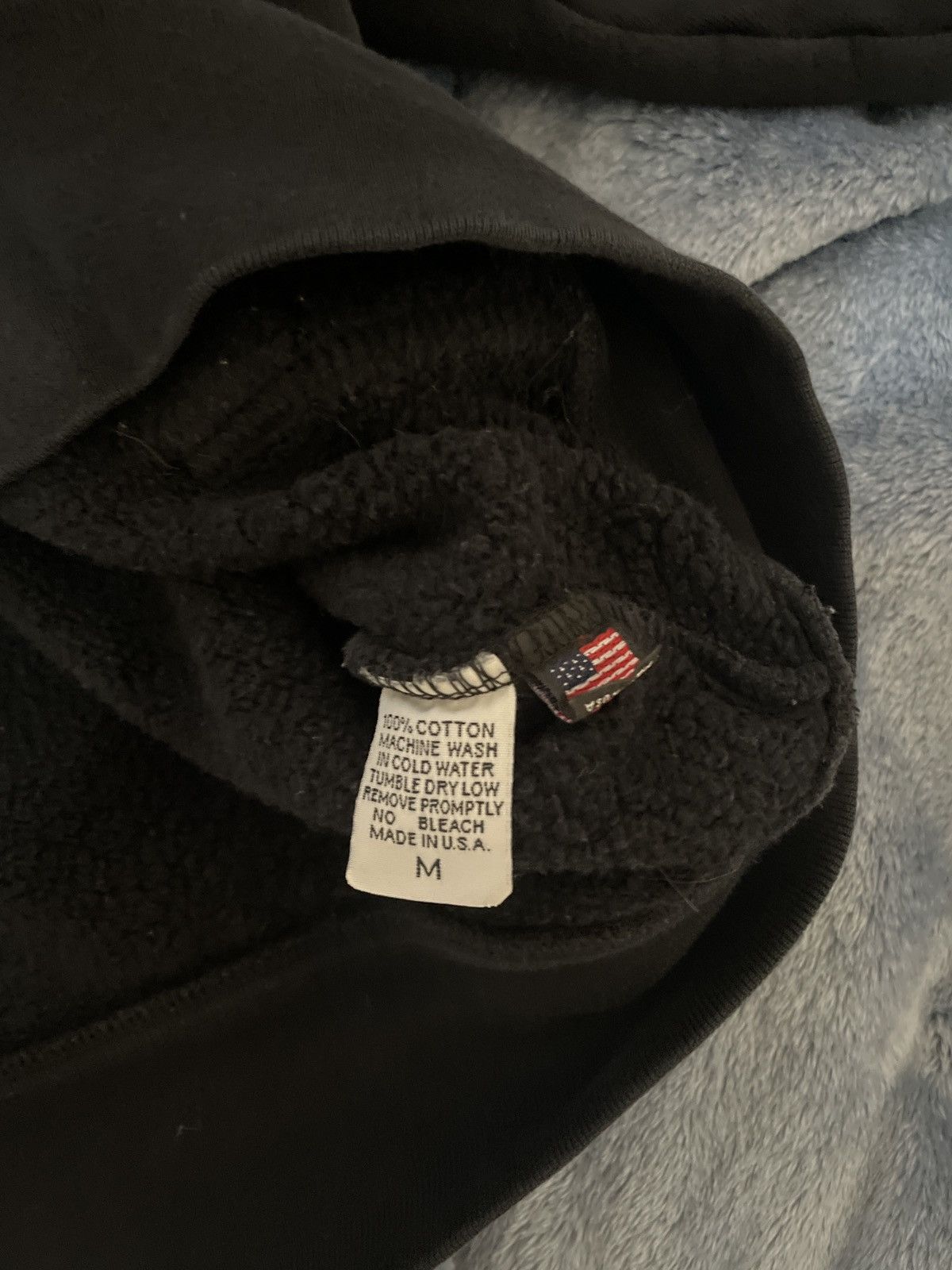 Vintage Blanks by thirteen hoodie black Size US M / EU 48-50 / 2 - 1 Thumbnail
