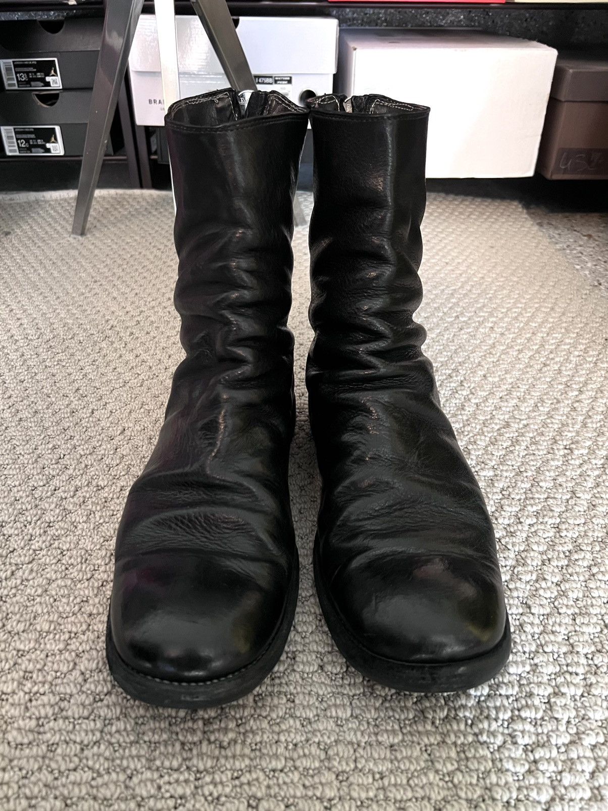 クリスマスファッション Guidi Grailed | 43 Size Boots, Zip Back 988 Guidi 靴