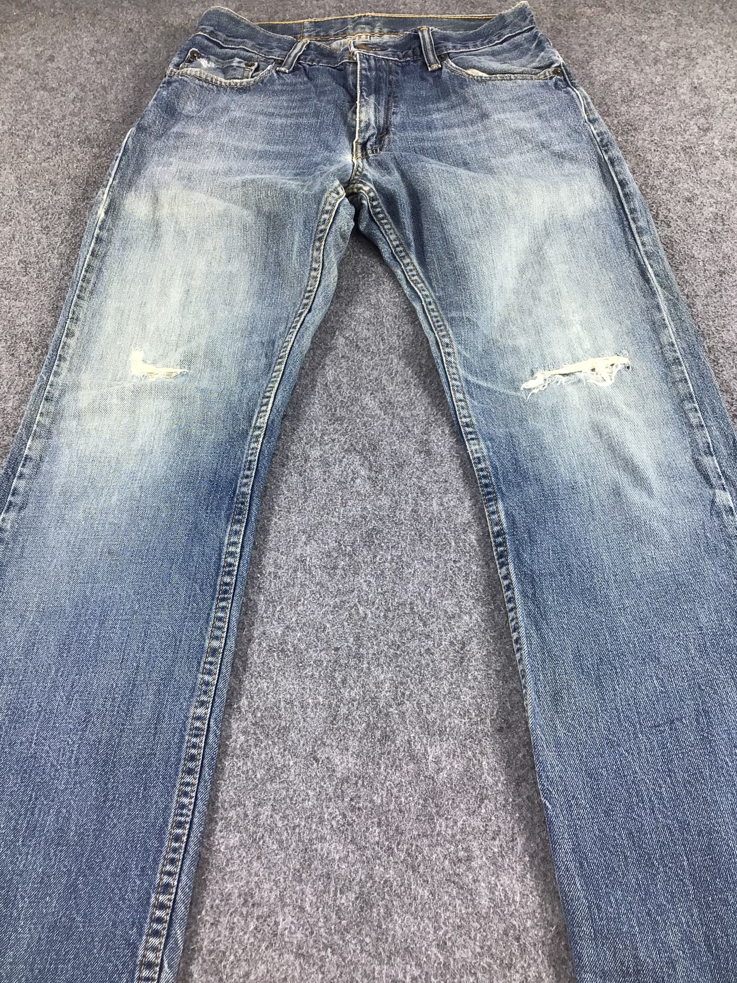 Levi's Distress Vintage Levis 514 Jeans Faded Blue Denim -J532 Size US 30 / EU 46 - 3 Thumbnail