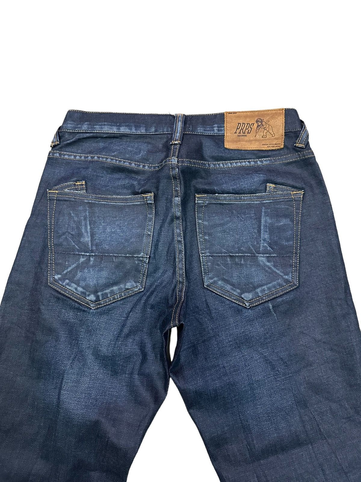 Prps PRPS BLUE DENIM WAX JEANS Size US 26 / EU 42 - 13 Thumbnail
