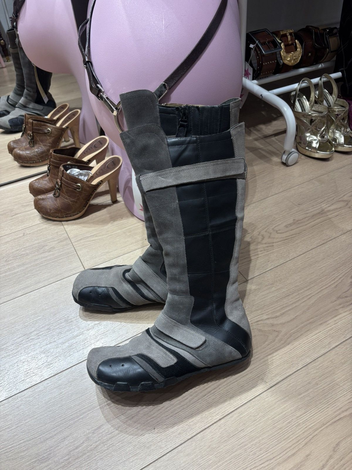Diesel y2k Diesel boots Size US 8.5 / IT 38.5 - 7 Thumbnail