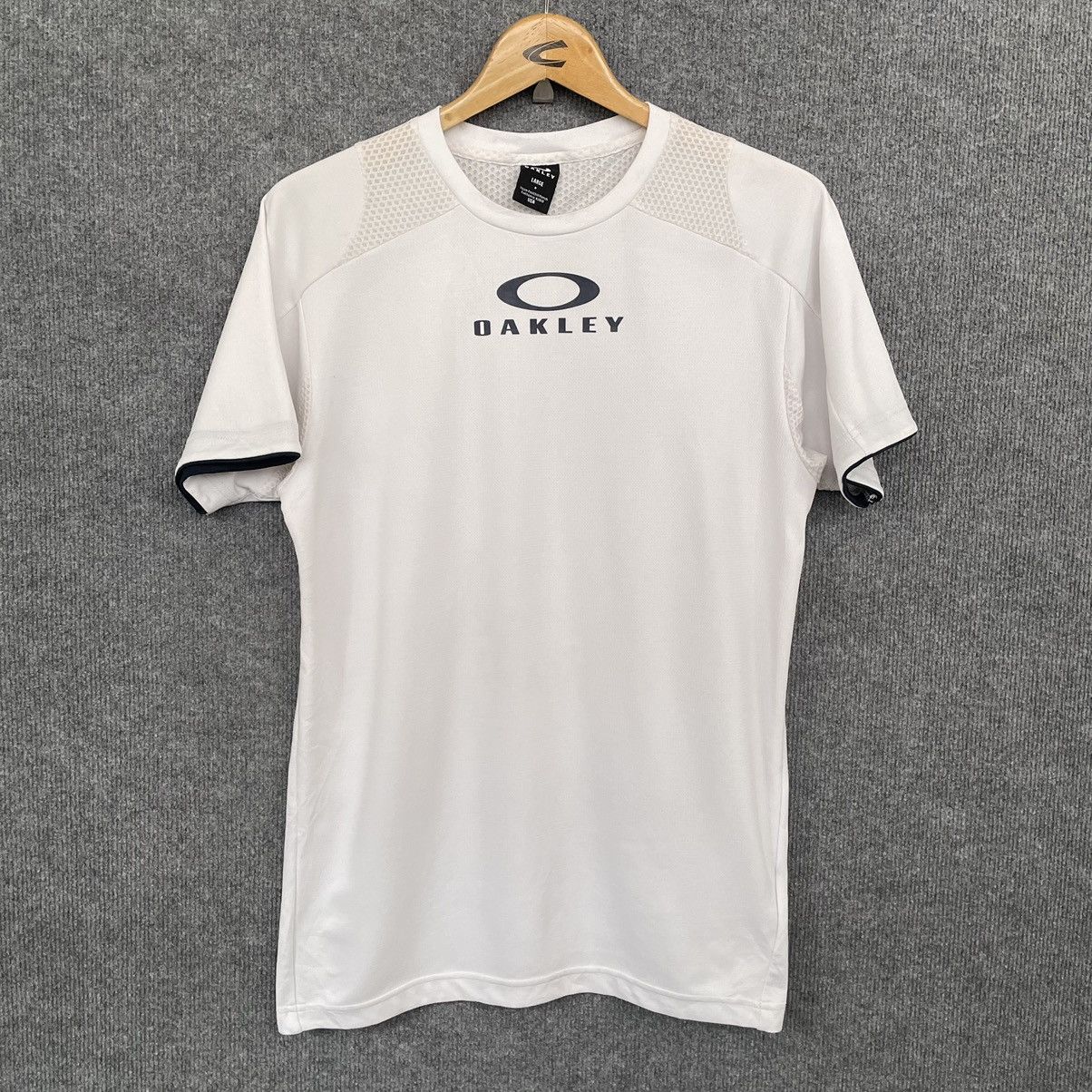 Oakley × Vintage Vintage 2000s Oakley Centre Logo Jersey Gorpcore Size US M / EU 48-50 / 2 - 1 Thumbnail