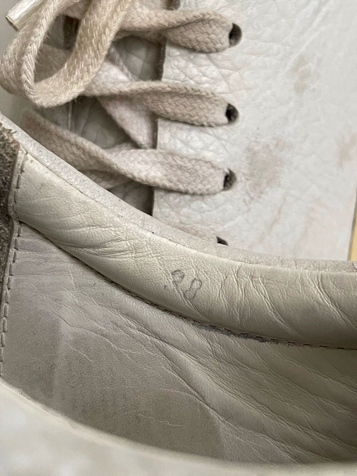 Acne Studios Acne Studios leather platform distressed shoes Size US 8 / IT 38 - 12 Thumbnail