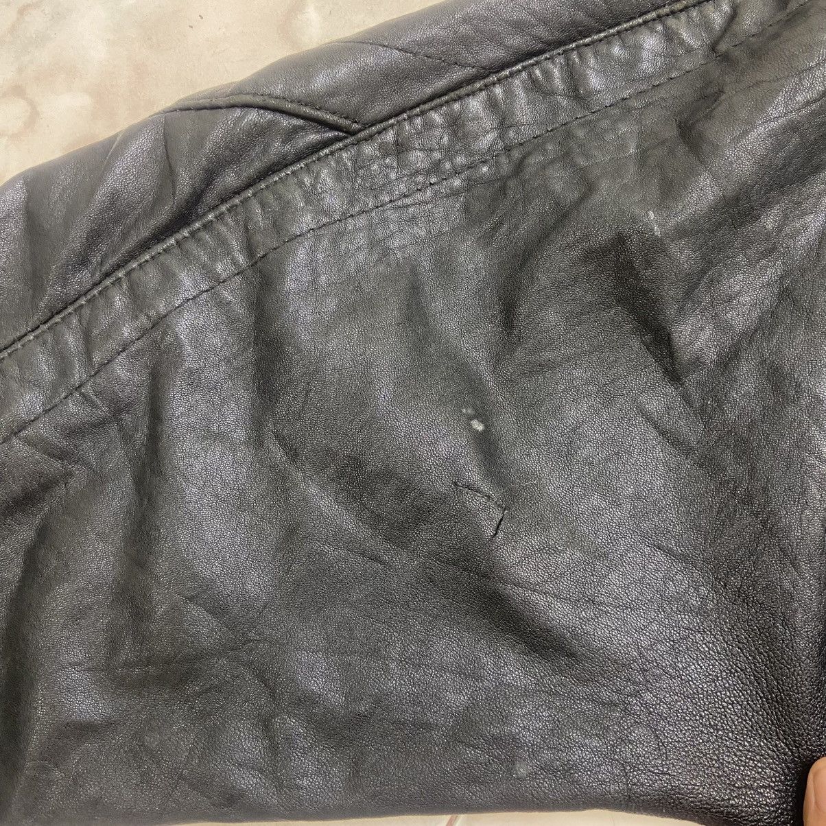 Genuine Leather × Leather Attitude Pegabo Bomber Style Loose Oversize Leather Jacket Size US M / EU 48-50 / 2 - 12 Thumbnail