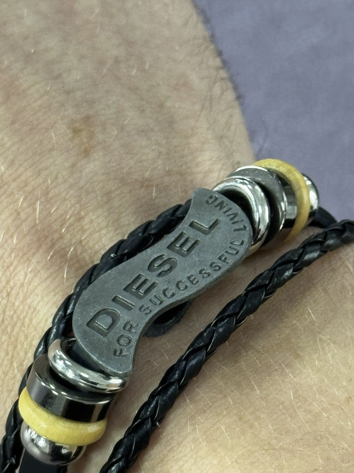 Diesel Diesel Vintage Grunge Vibe Y2K 00’s Aesthetic Braclet Size ONE SIZE - 7 Thumbnail
