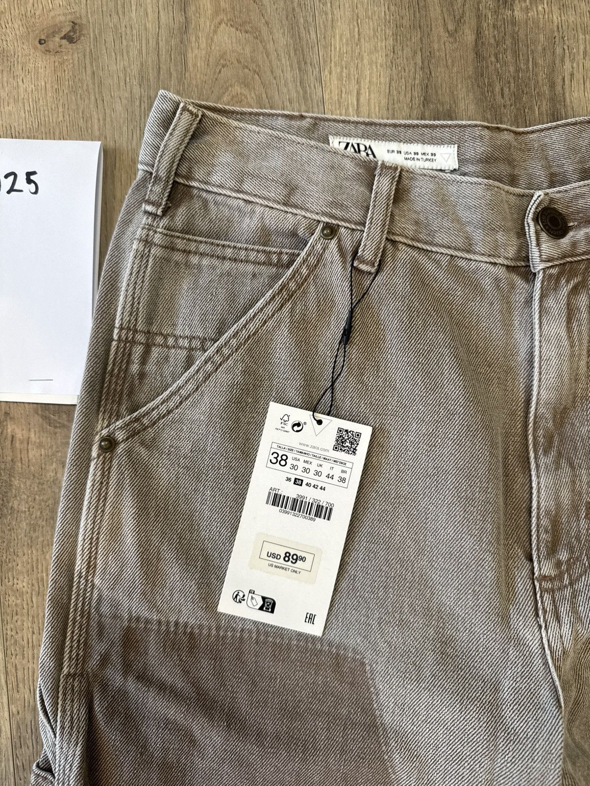 Zara Zara Carpenter Jeans Size US 30 / EU 46 - 3 Thumbnail