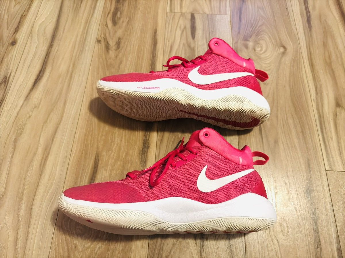 Designer × Nike Nike Zoom Rev Kay Yow Breast Cancer Men's Basketball Shoes Size US 10.5 / EU 43-44 - 4 Thumbnail