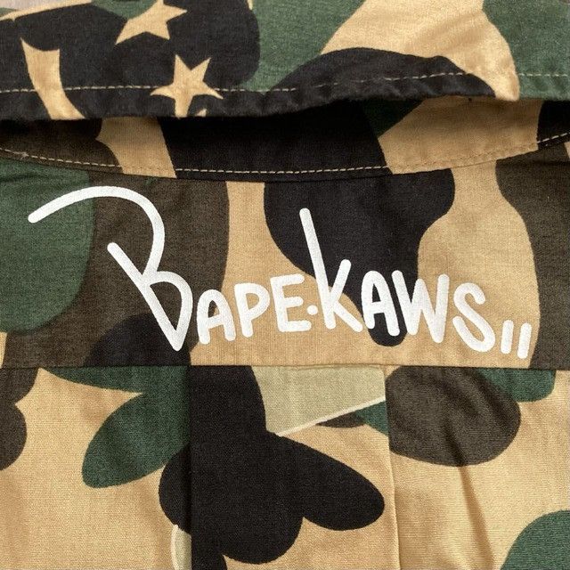 Bape × Kaws BAPE × KAWS Bendy 1st Camo Yellow Shirt a bathing ape NIGO Size US M / EU 48-50 / 2 - 4 Thumbnail