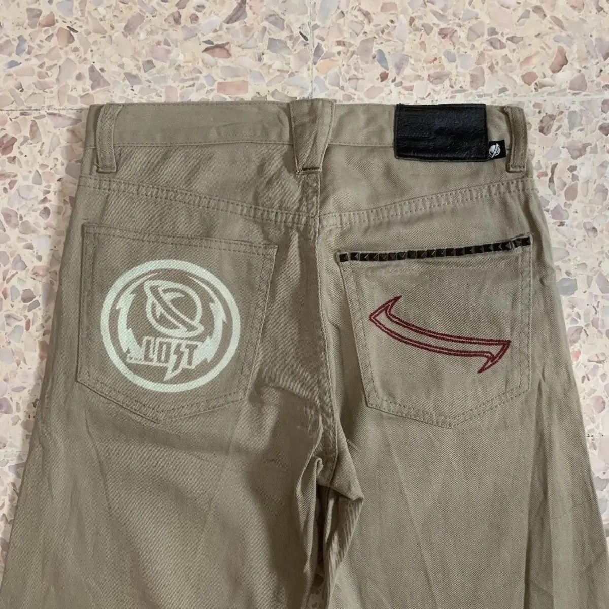 Japanese Brand × Lost Enterprises × Vintage STEALS 💥 VINTAGE LOST TROUSERS BAGGY SPIKE PANTS Size US 29 - 10 Thumbnail