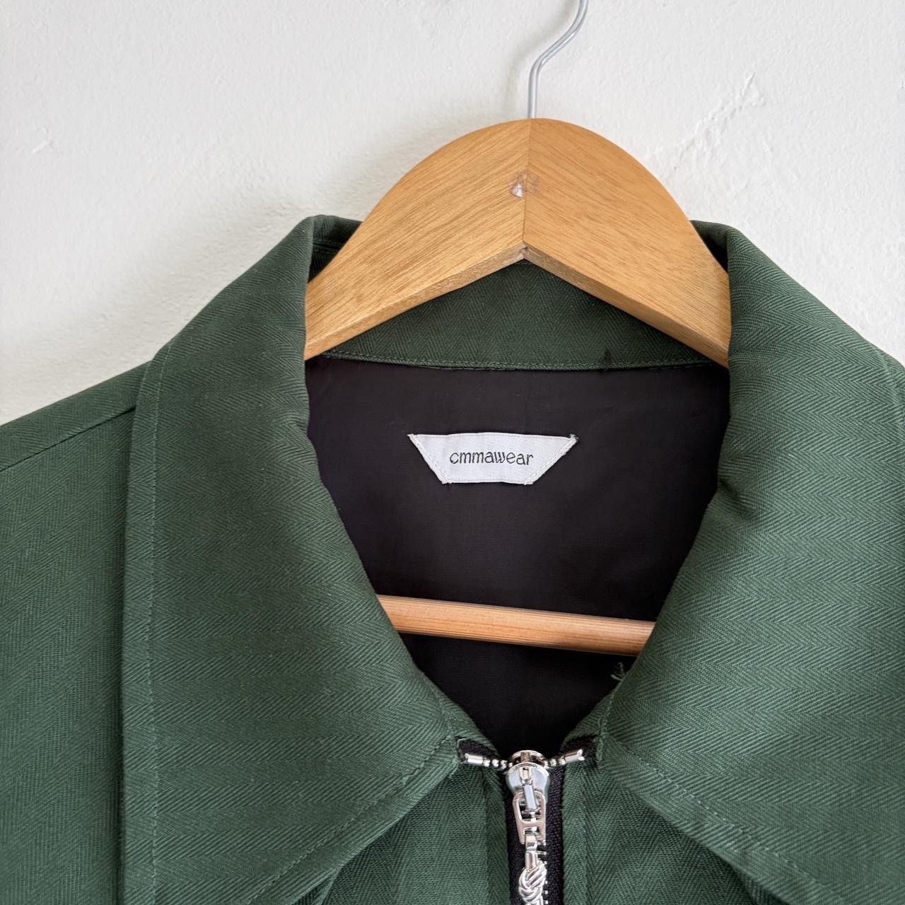 CMMAWEAR Cmmawear Green Crescent Moon Cropped Workwear Jacket Size US L / EU 52-54 / 3 - 4 Thumbnail