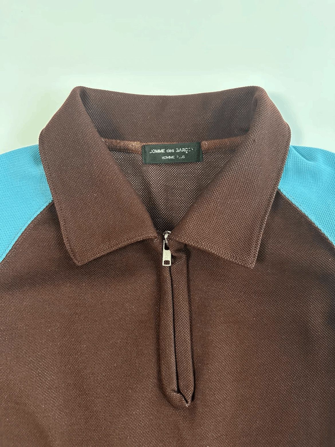 Comme des Garcons Homme Plus Vintage Comme Des Garcons Homme Plus Joint L/S Polo-2508 Size US S / EU 44-46 / 1 - 5 Thumbnail