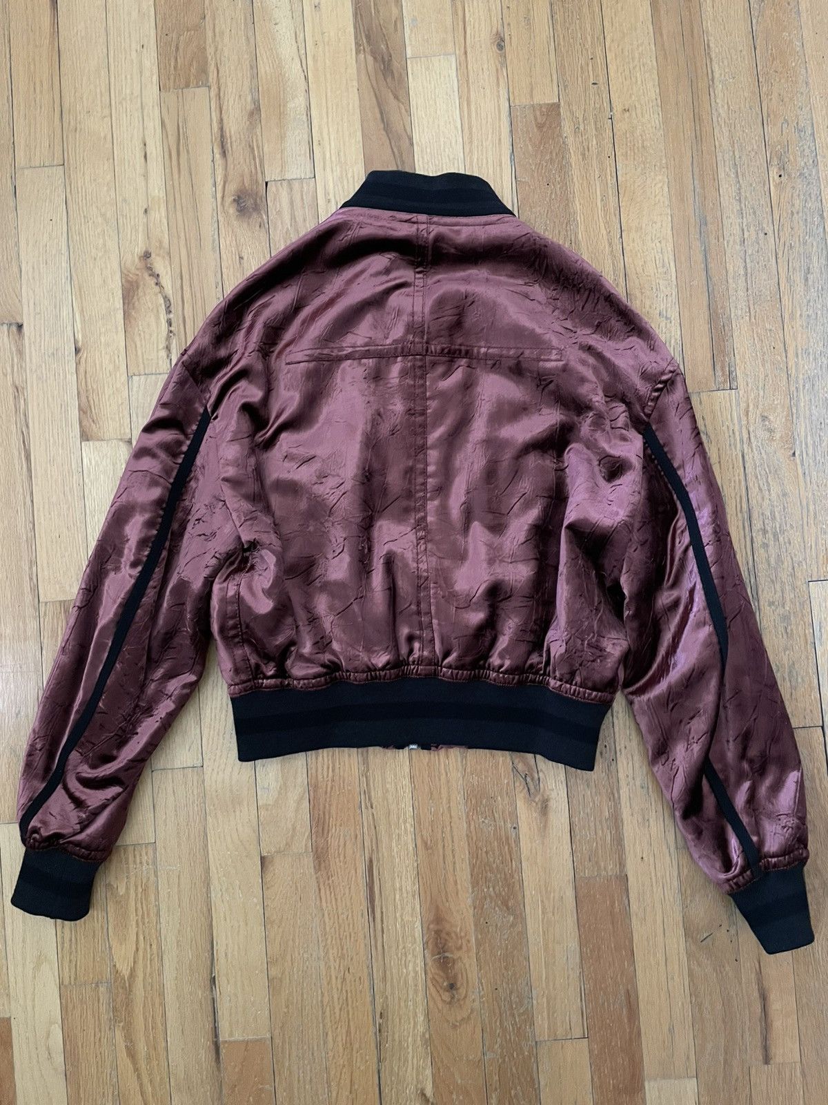 Haider Ackermann Crushed velvet bomber Size US XL / EU 56 / 4 - 3 Thumbnail