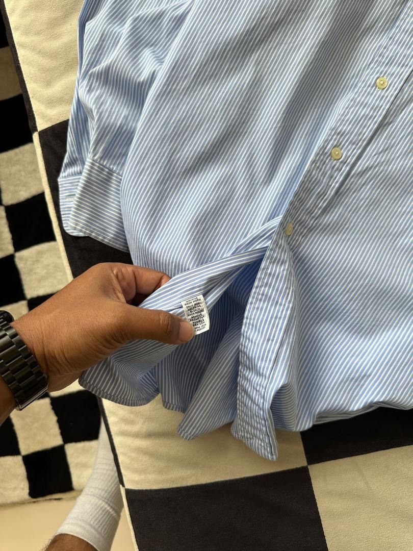 Polo Ralph Lauren × Ralph Lauren × Vintage POLO RALPH LAUREN STRIPE SHIRT Size US XXL / EU 58 / 5 - 3 Thumbnail
