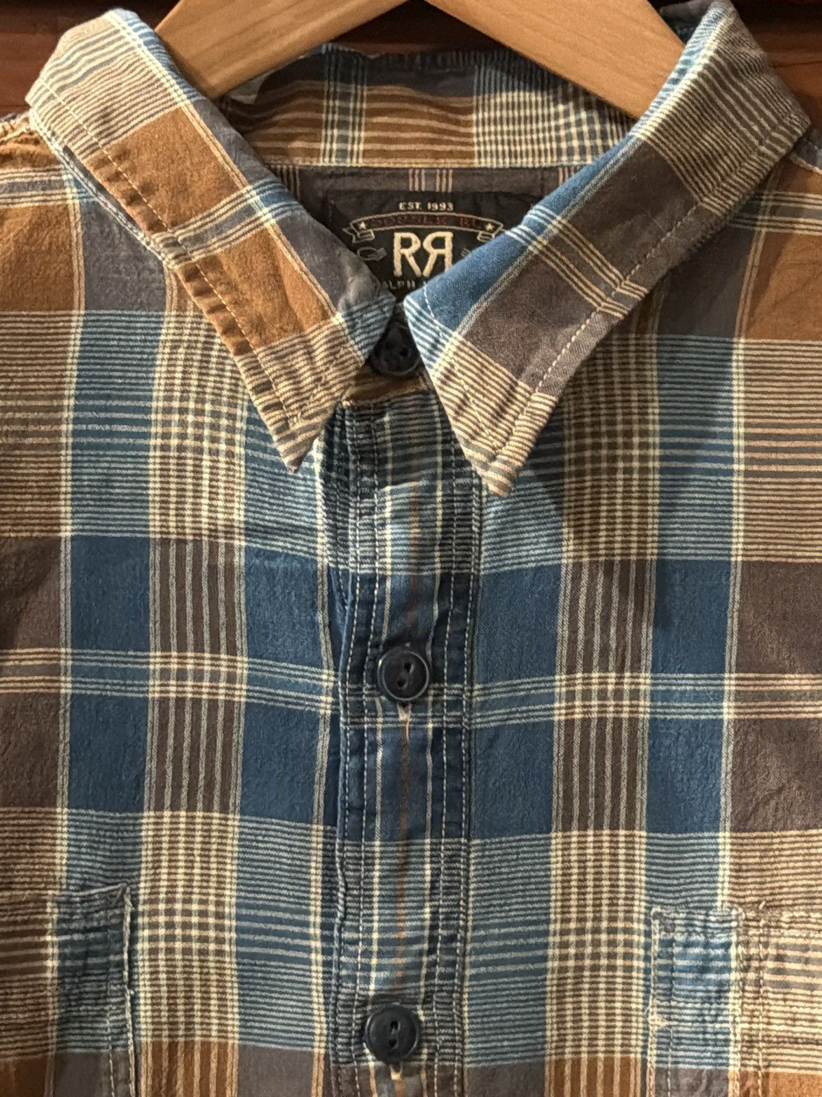 RRL Ralph Lauren RRL shirtsleeve shirt Size US XL / EU 56 / 4 - 2 Thumbnail