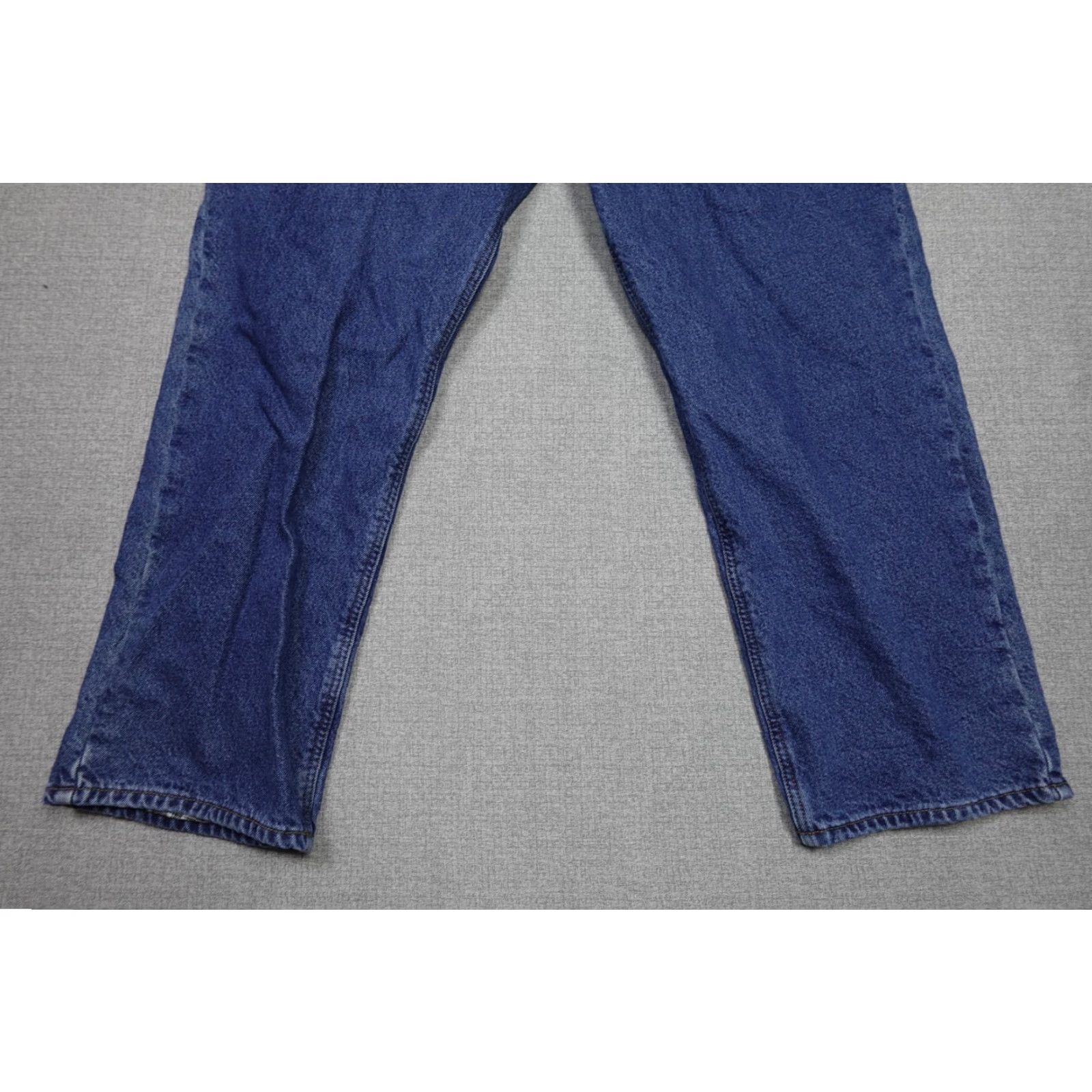 Carhartt VINTAGE Carhartt Jeans Mens 42x32 Blue Dark Wash Workwear Relaxed Straight 5-Pocket USA Theme Mens Size US 42 / EU 58 - 3 Thumbnail