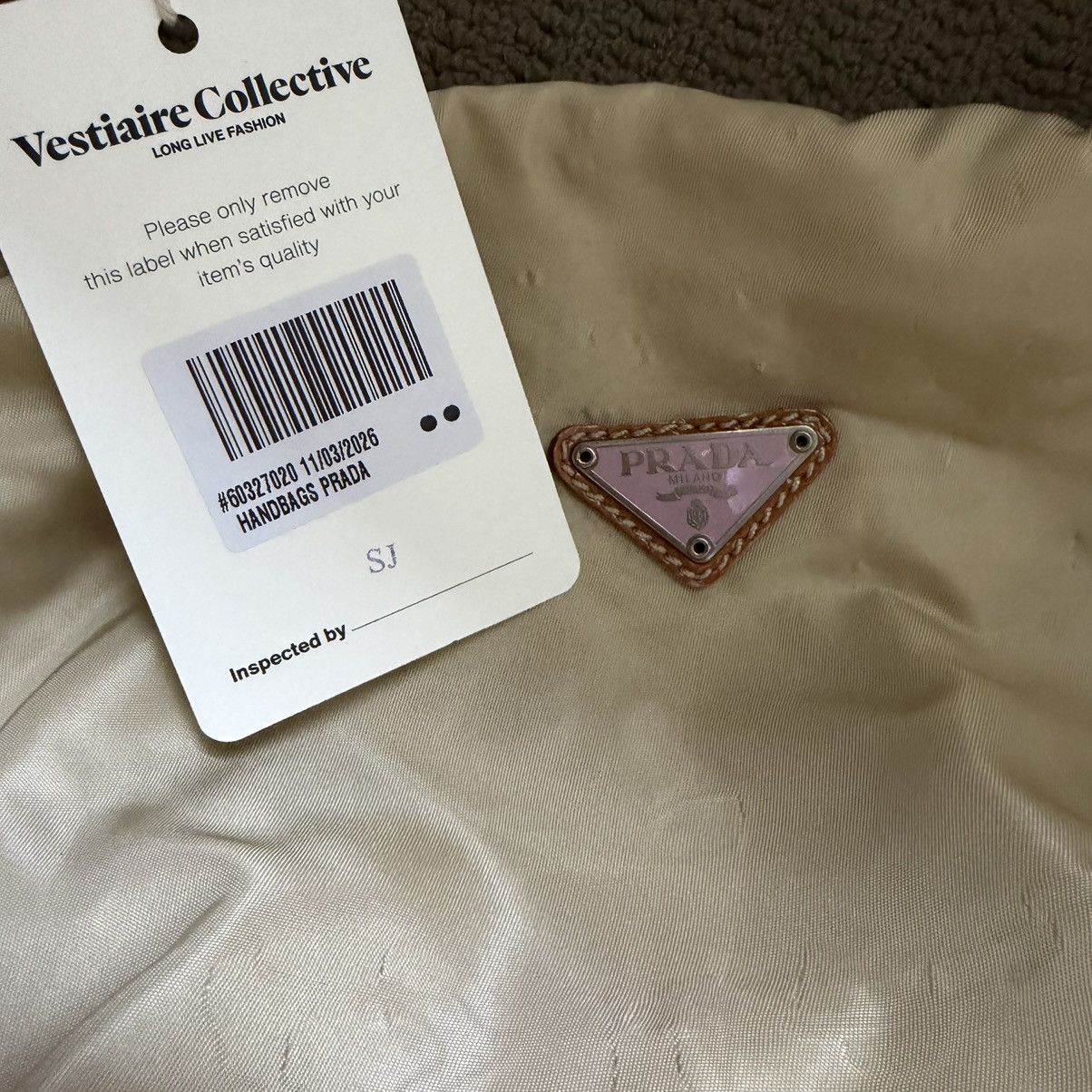 Prada Authenticated ✅ Prada Beige Shoulder Bag 💗 Made in Italy Size ONE SIZE - 17 Thumbnail