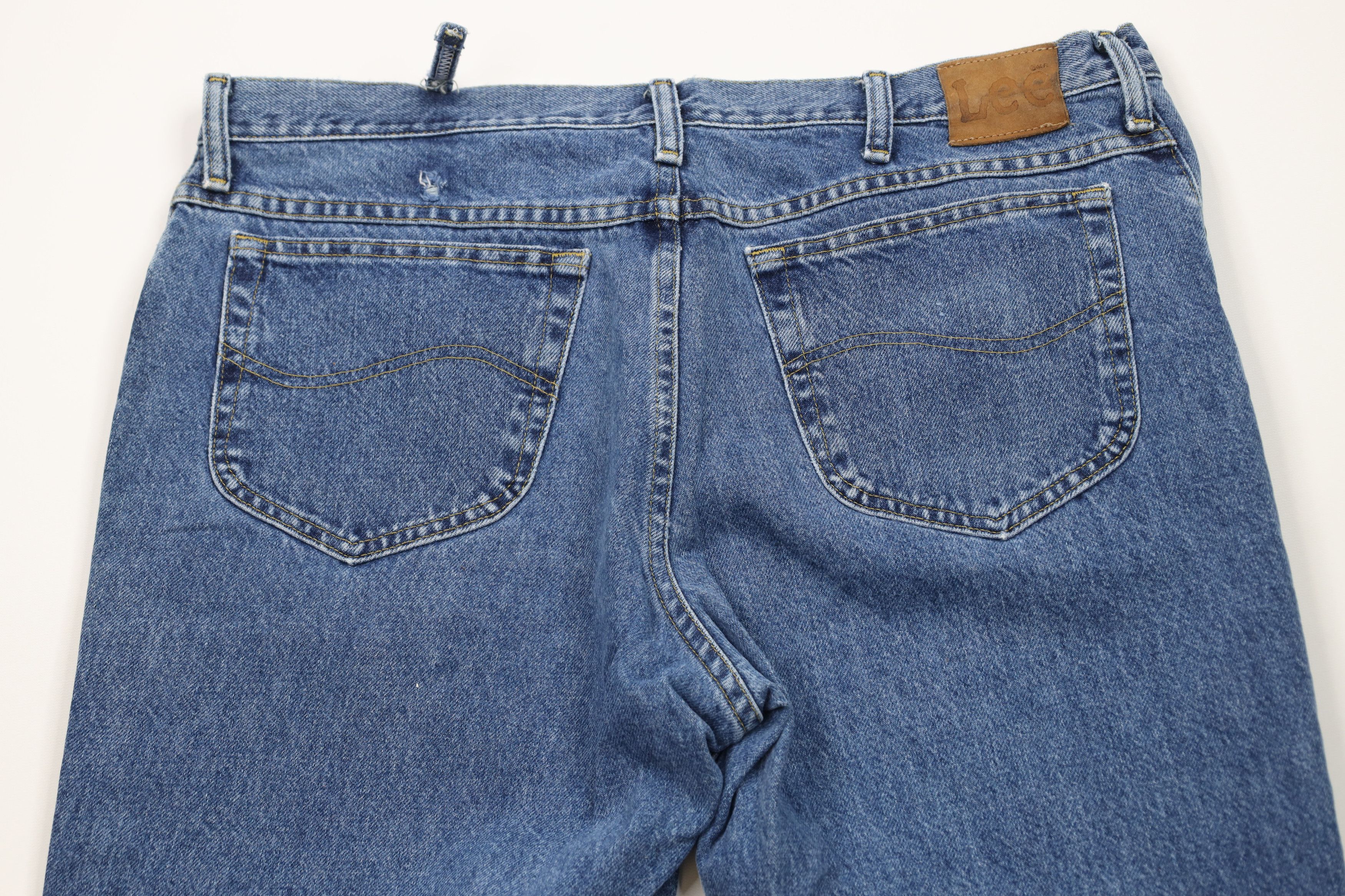 Lee Vintage Y2K Lee Western Bootcut Denim Jeans Blue Cotton Size US 40 / EU 56 - 9 Thumbnail