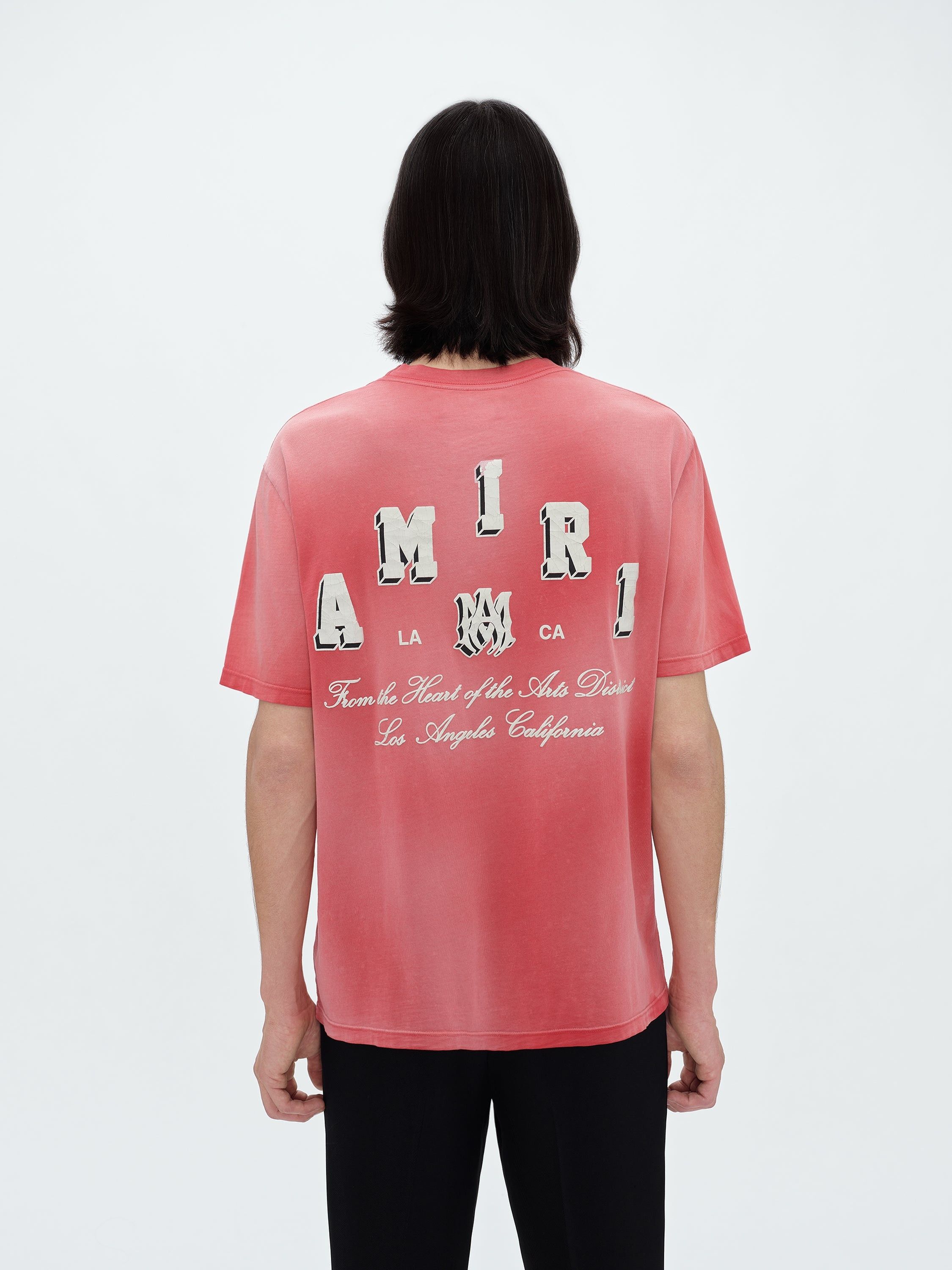 Amiri o1orln1025 Vintage Collegiate T-Shirt in Red Size US L / EU 52-54 / 3 - 4 Thumbnail